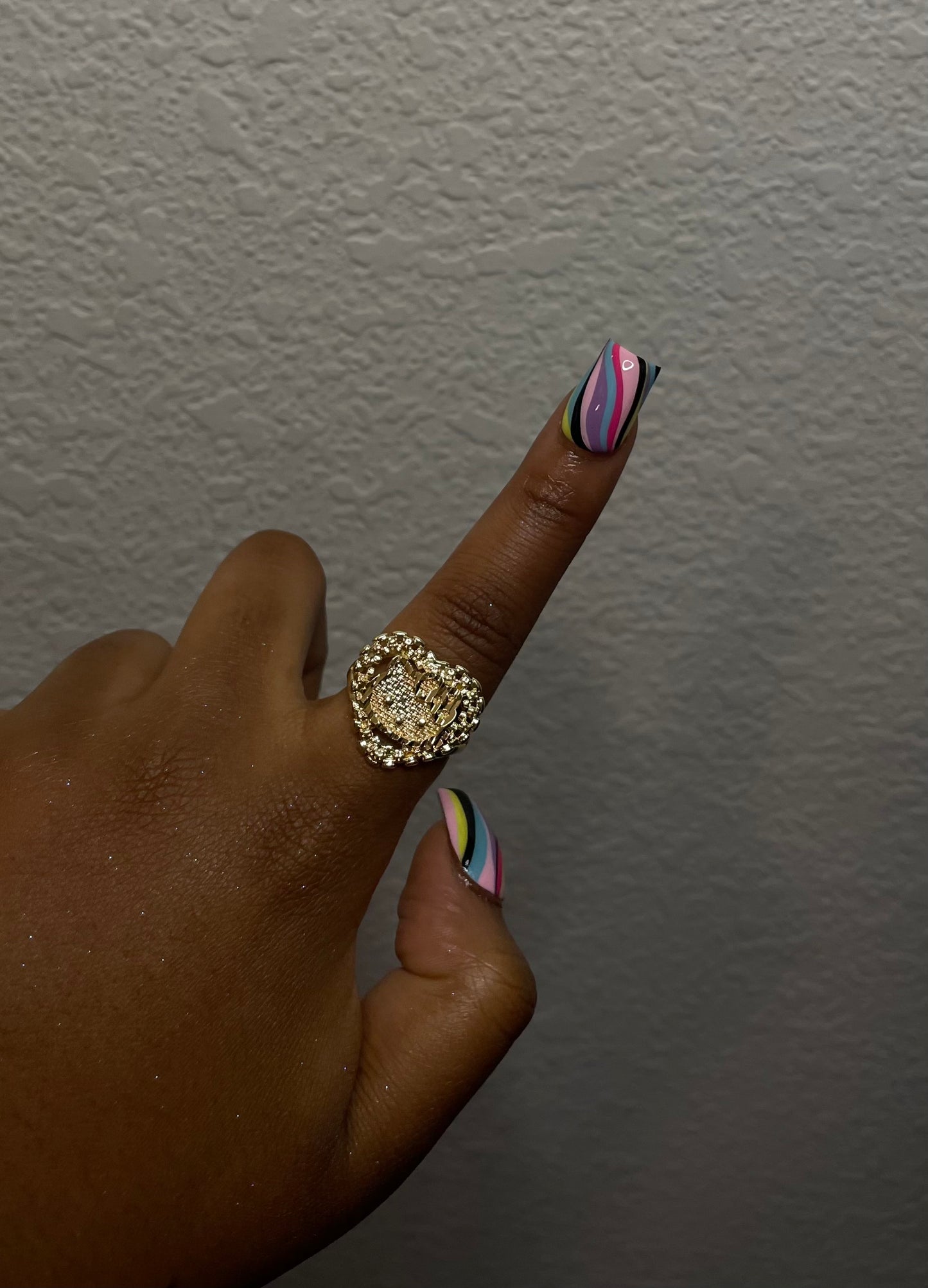Rollie Heart HK Ring