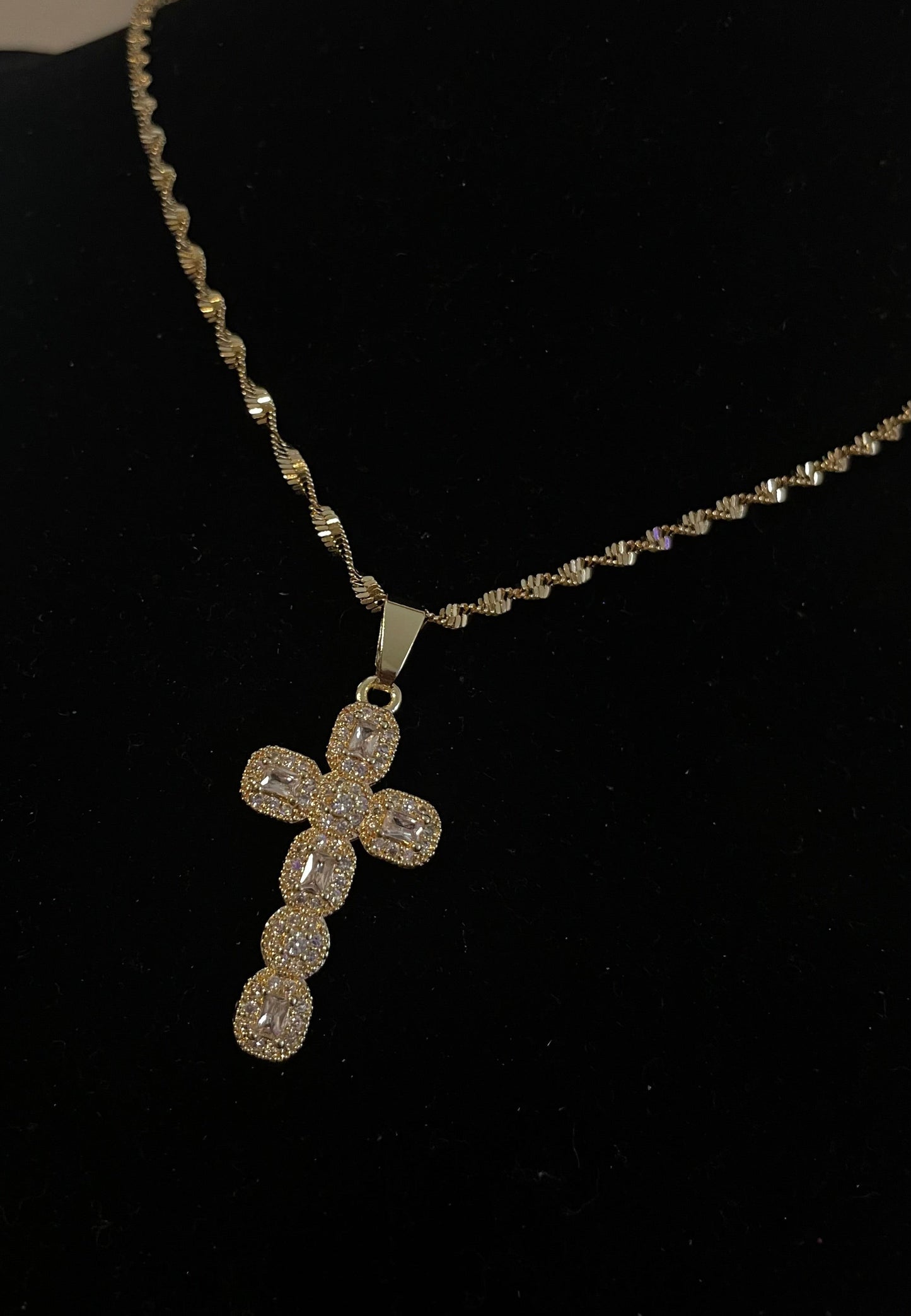 Diamond Cross Necklace
