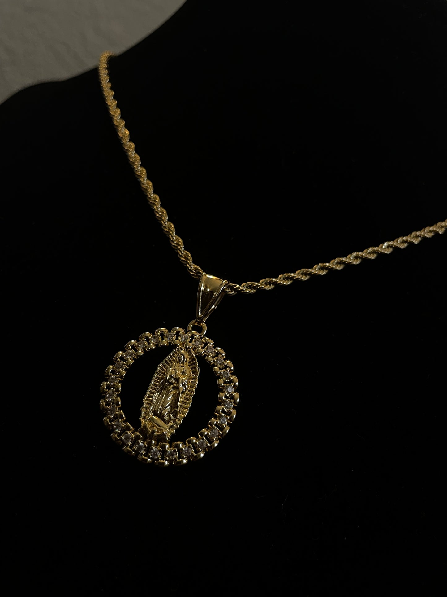 Virgin Mary Necklace