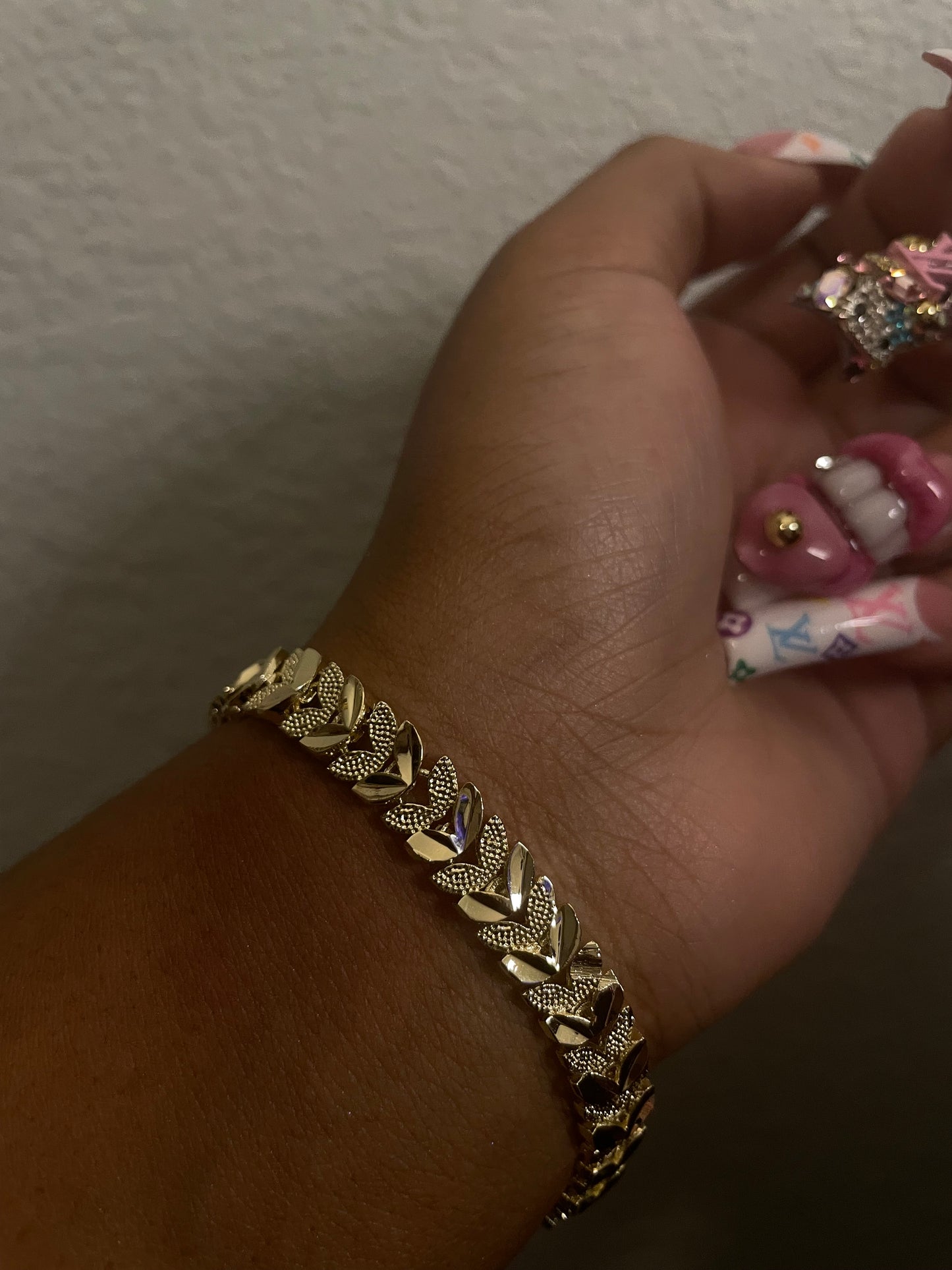 Golden Leaf Bracelet