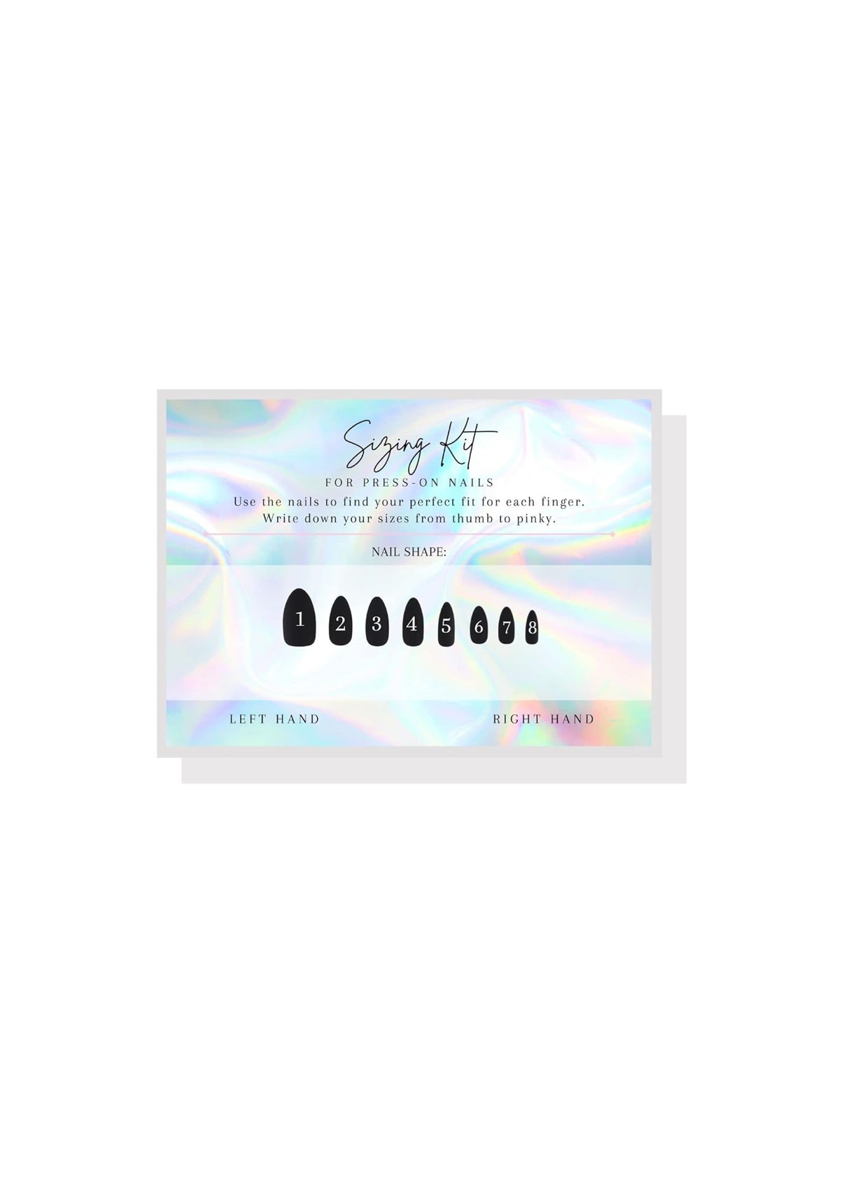 Sizing kit