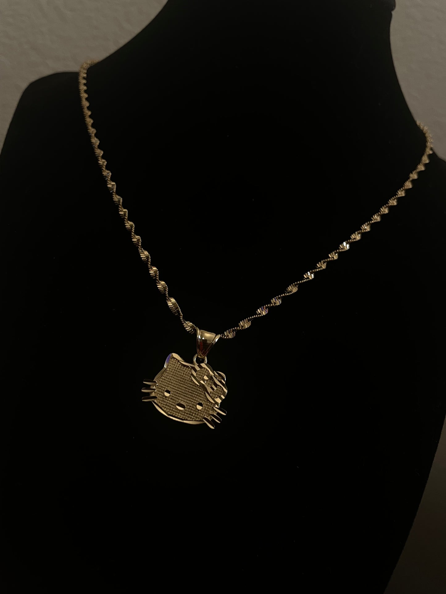 HK Face Necklace ￼