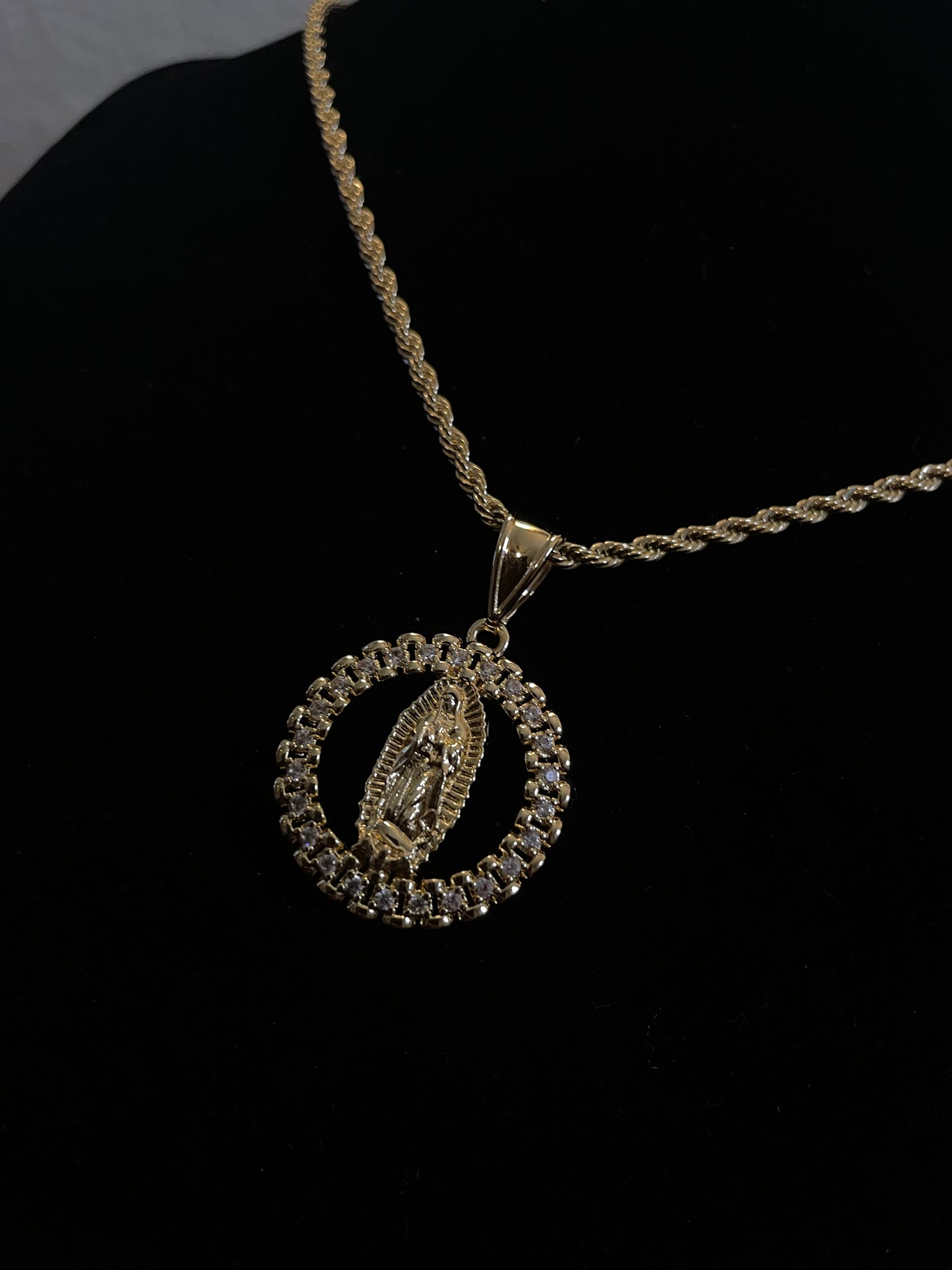 Virgin Mary Necklace