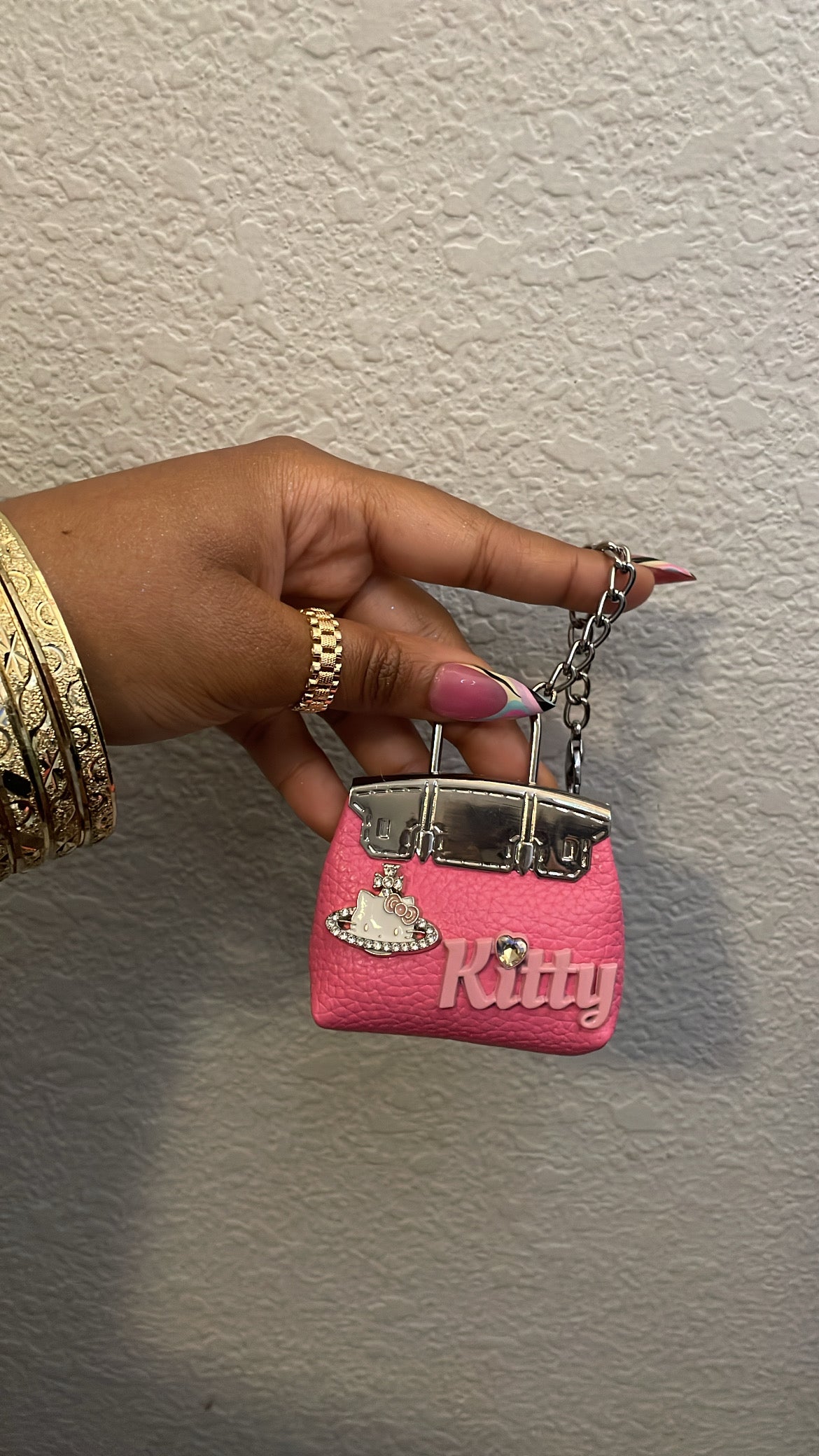 Pink Kitty Purse Accessory