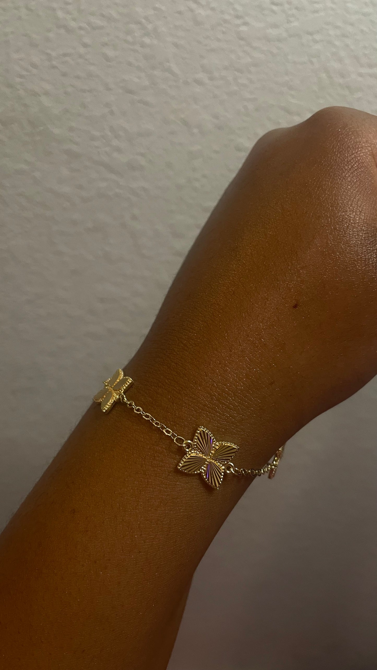 Reflective Clover Bracelet