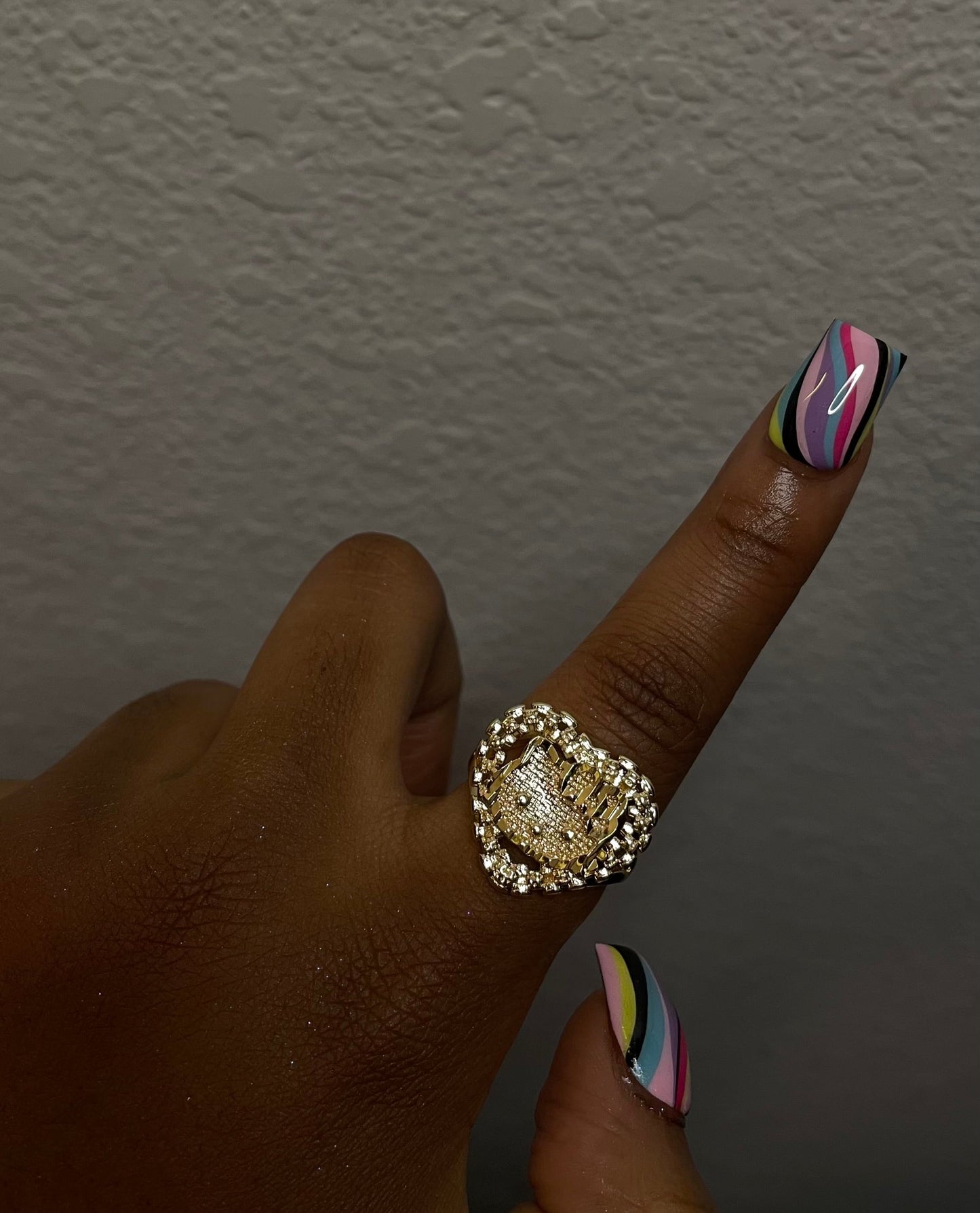Rollie Heart HK Ring