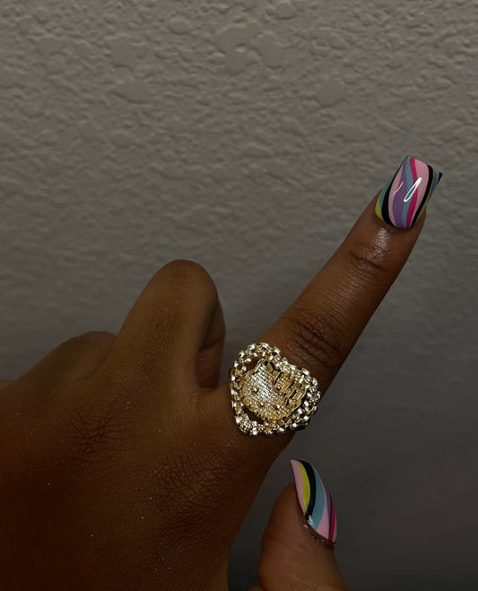 Rollie Heart HK Ring