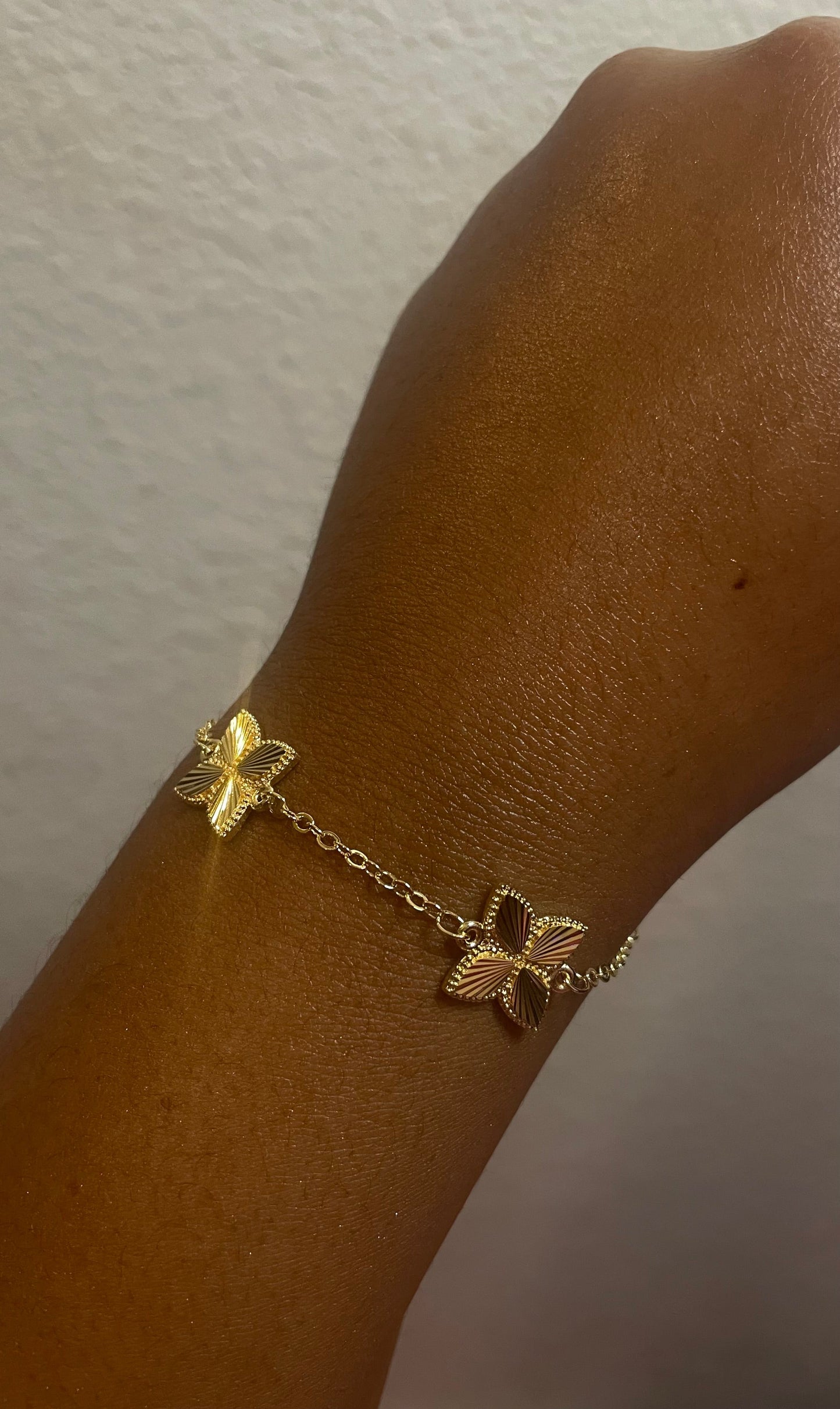 Reflective Clover Bracelet