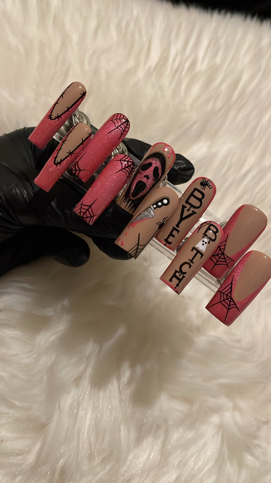 pink nightmares (toes not included)