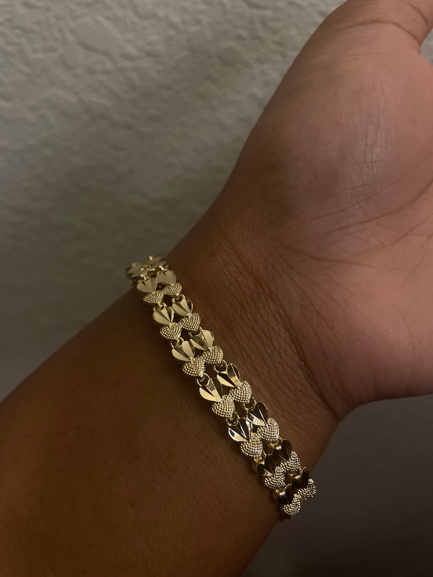 Double Heart Bracelet