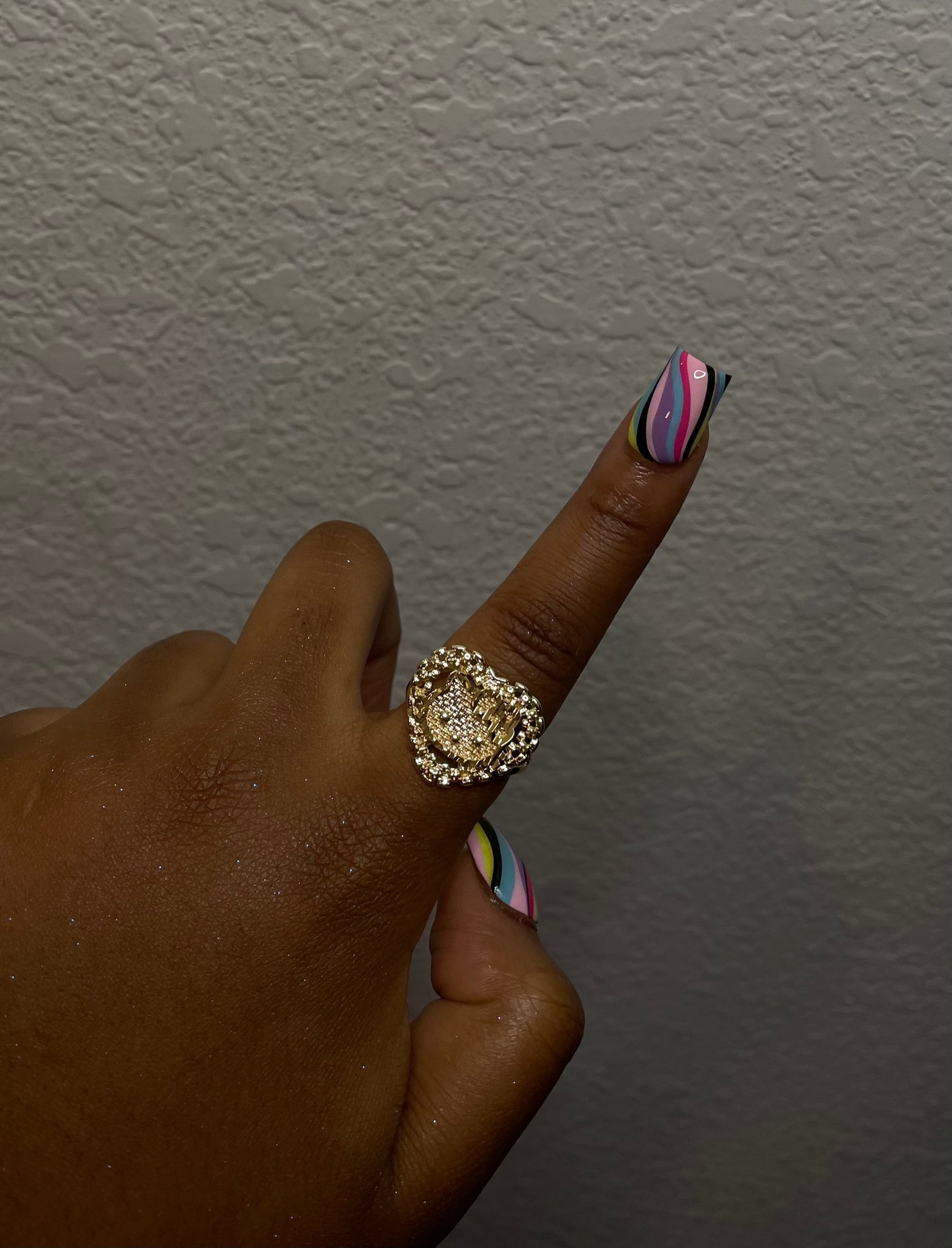 Rollie Heart HK Ring