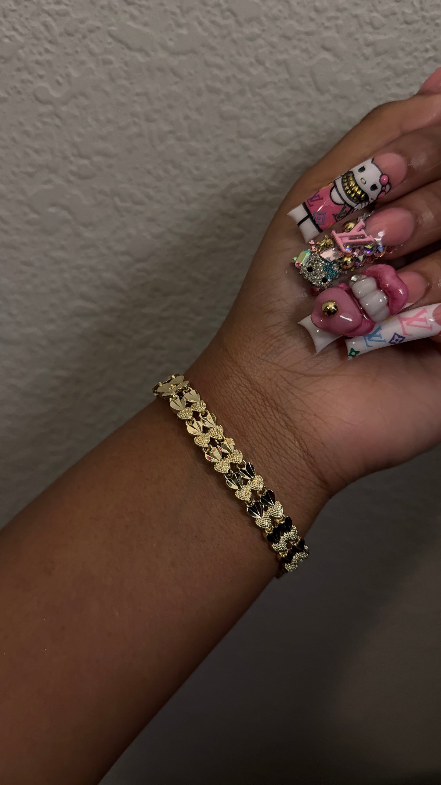 Double Heart Bracelet