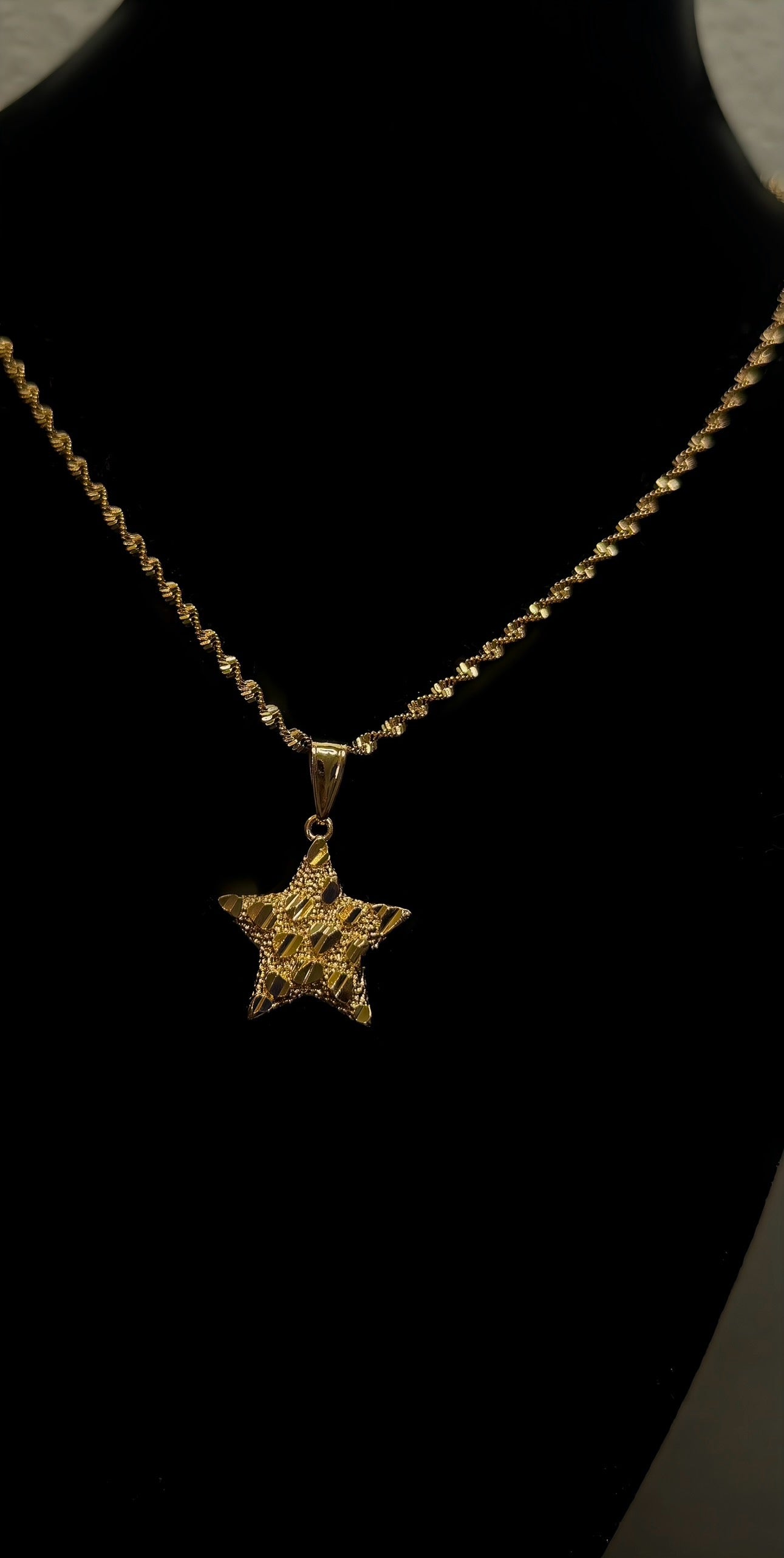 Nugget Star Necklace