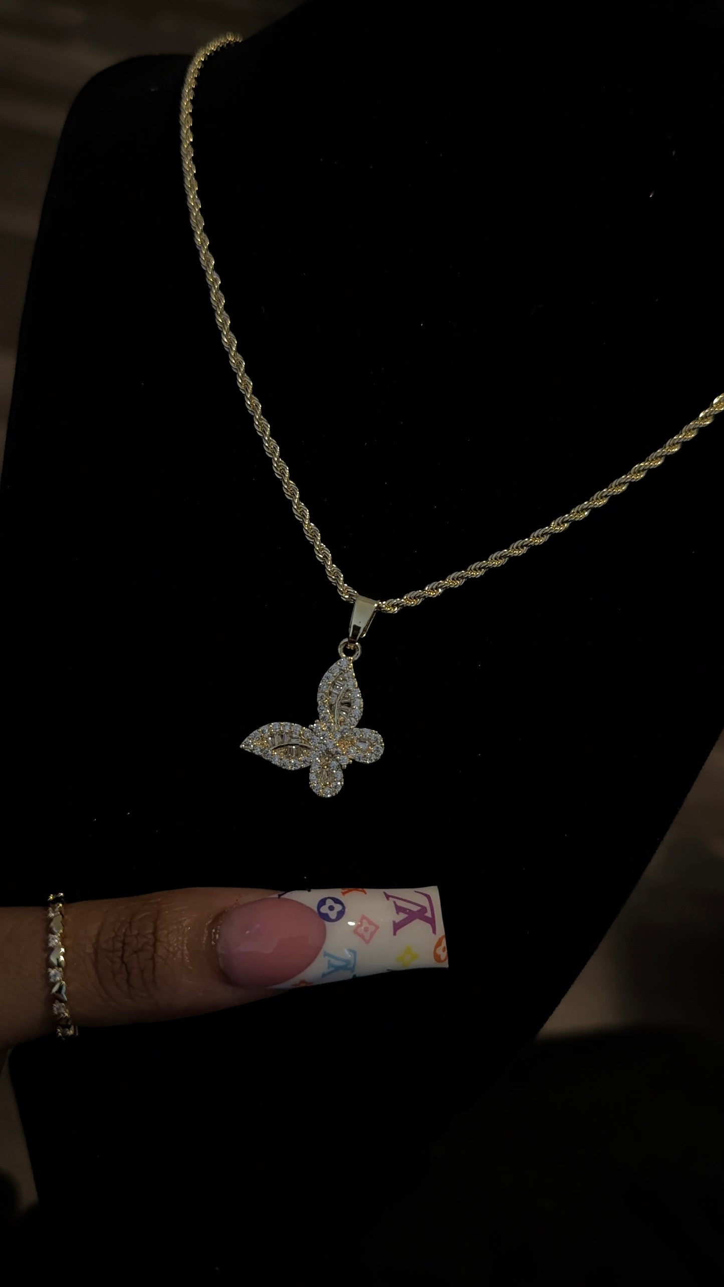 Dainty Butterfly Necklace