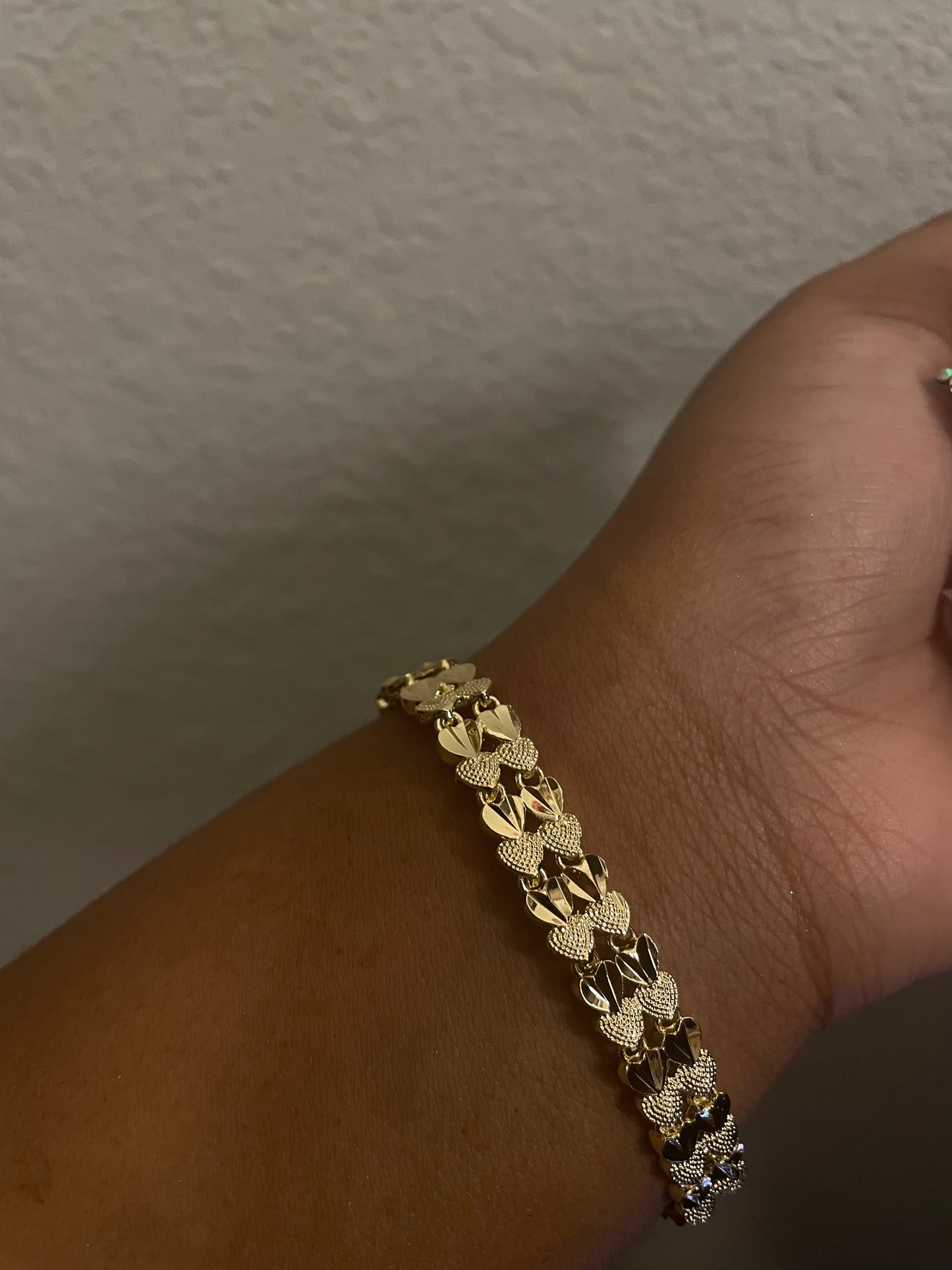 Double Heart Bracelet