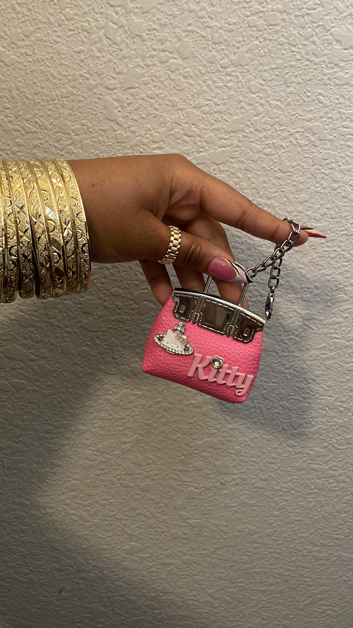 Pink Kitty Purse Accessory