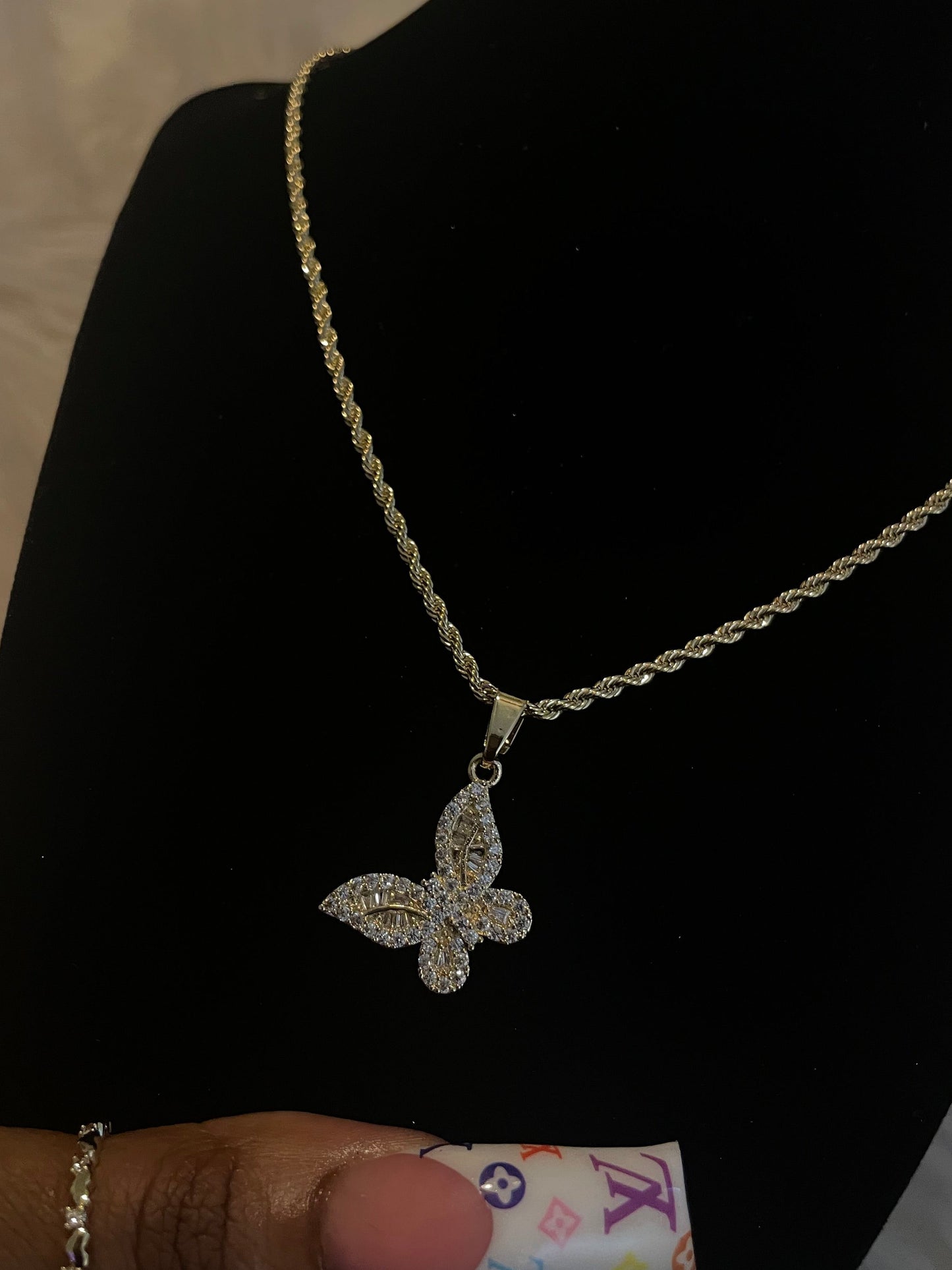 Dainty Butterfly Necklace