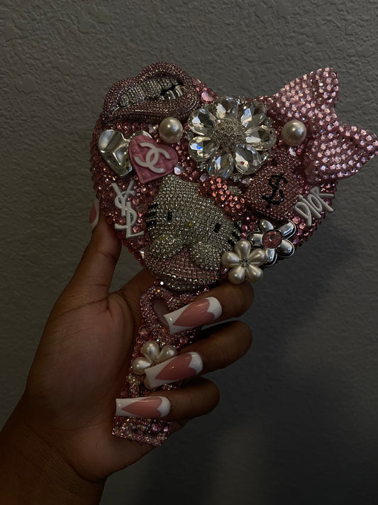 Pink Luxury Junk Mirror