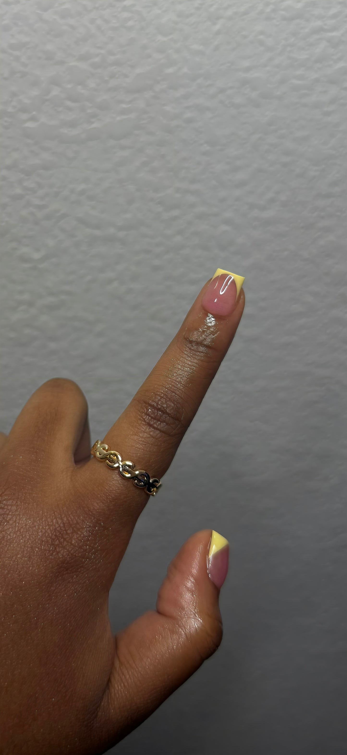 Dollar Sign Band Ring