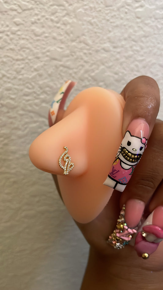 Y2K Cat Nose Ring