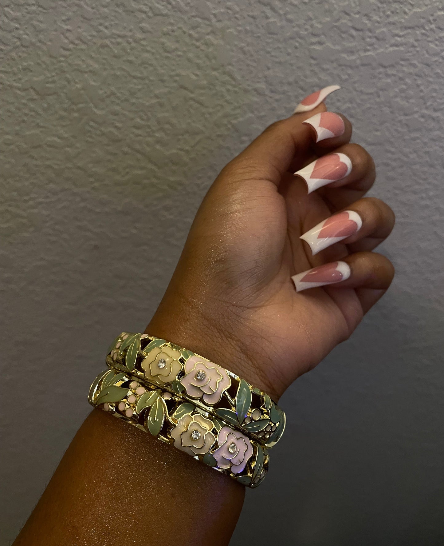 Pastel Floral Bangles