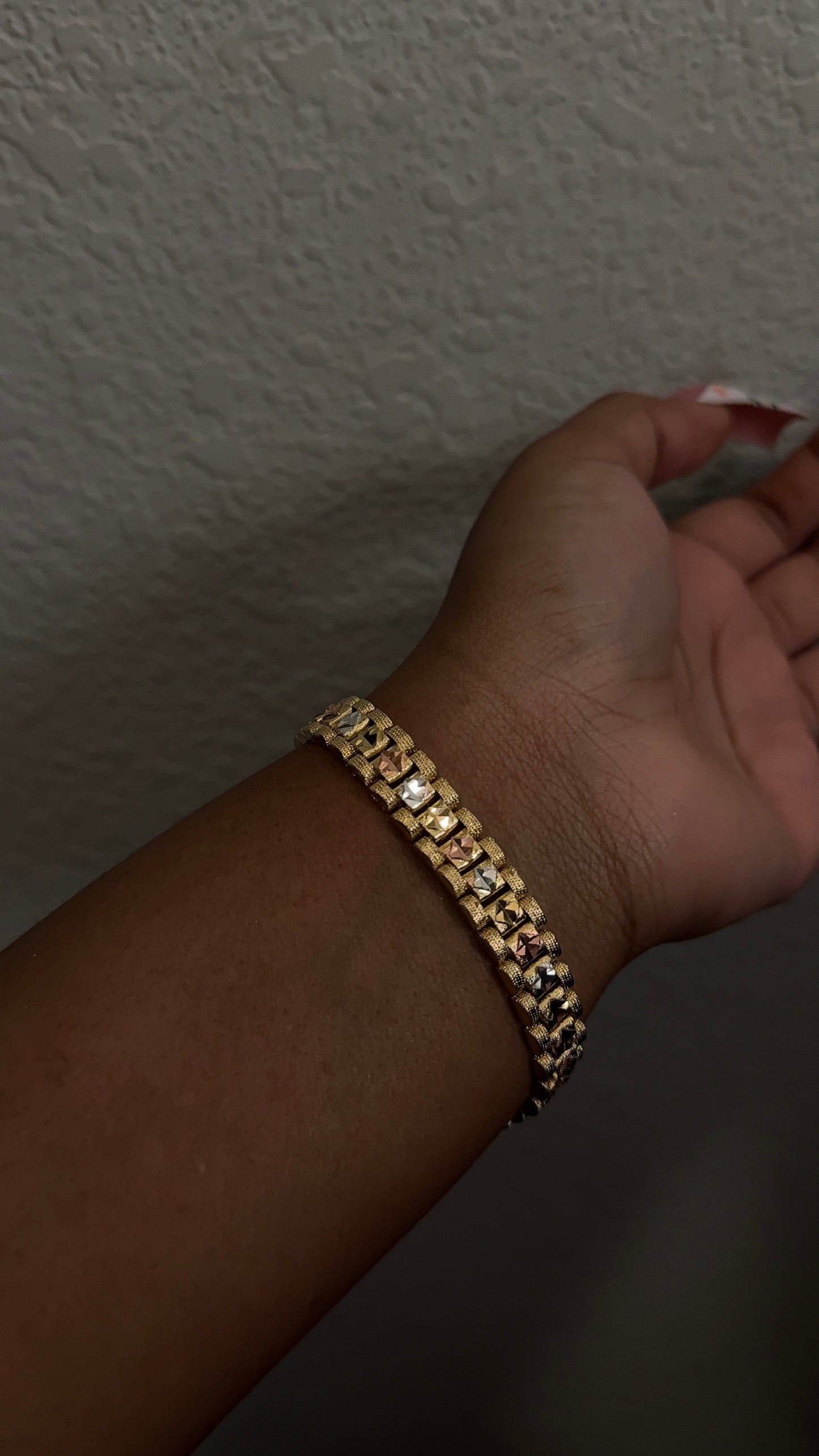 Tricolor Rollie Bracelet