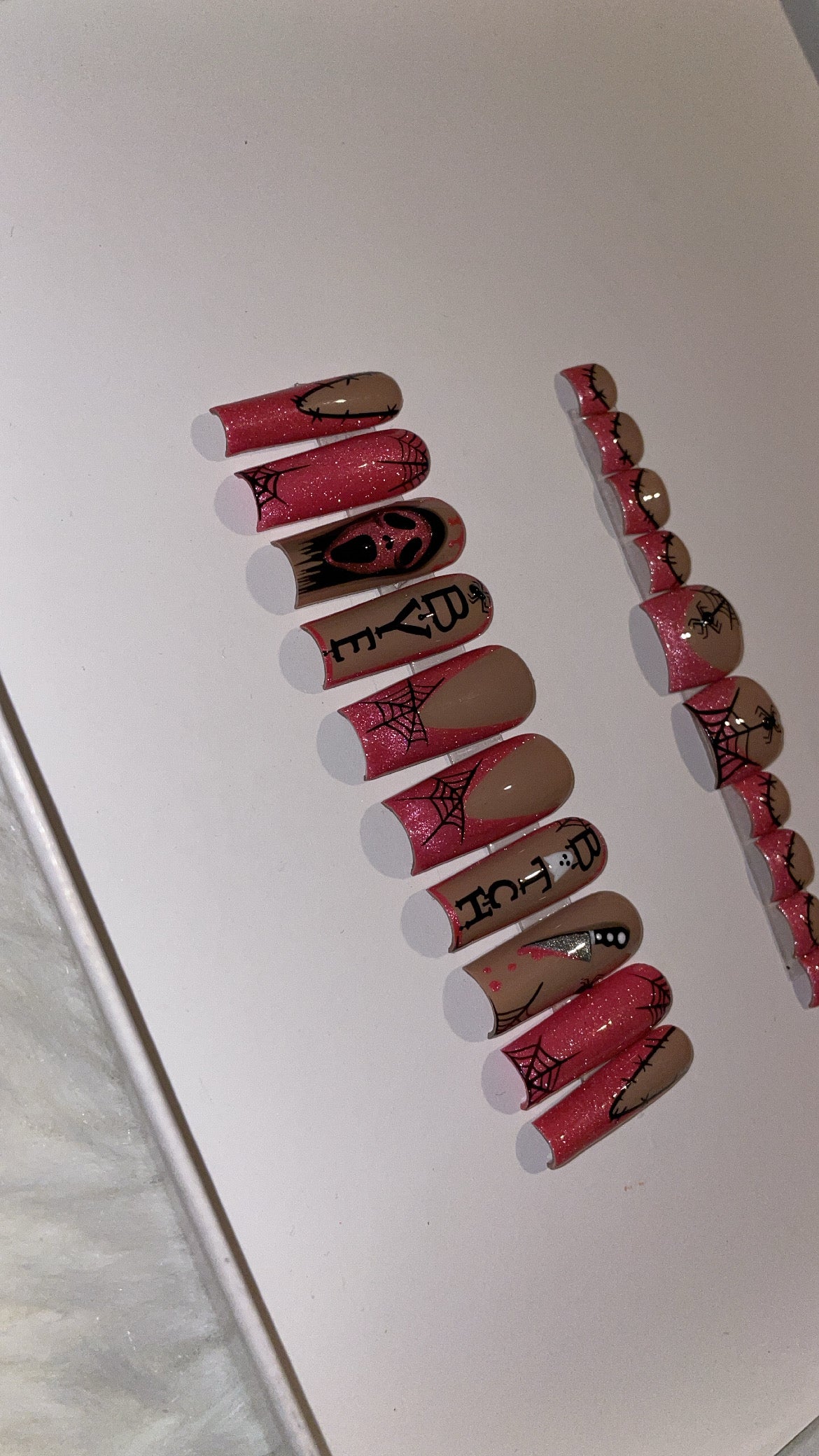 pink nightmares (toes not included)