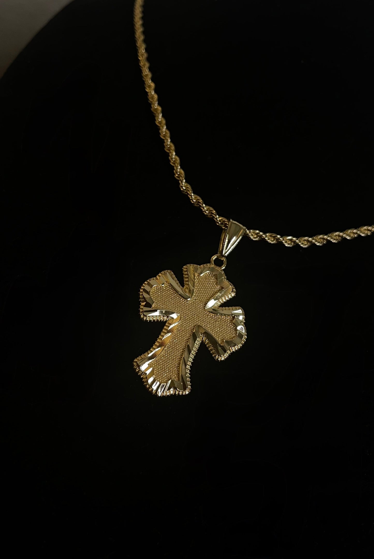 Golden Cross Necklace ￼