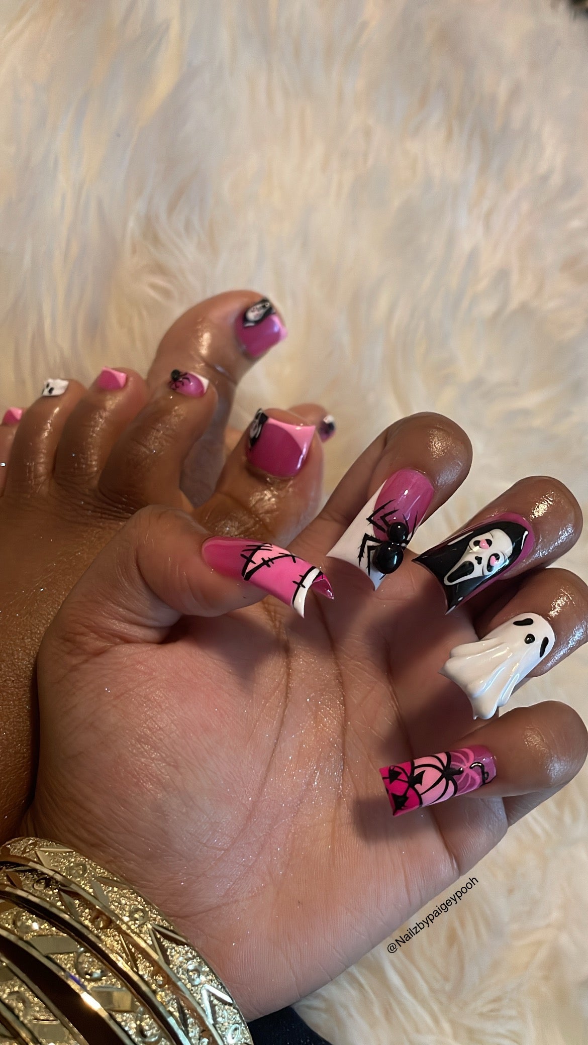 Pink Poison (Toenails)