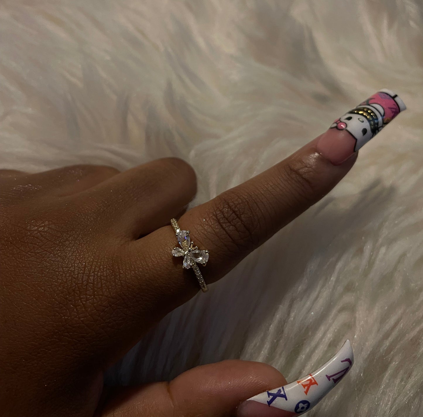 Small butterfly Ring