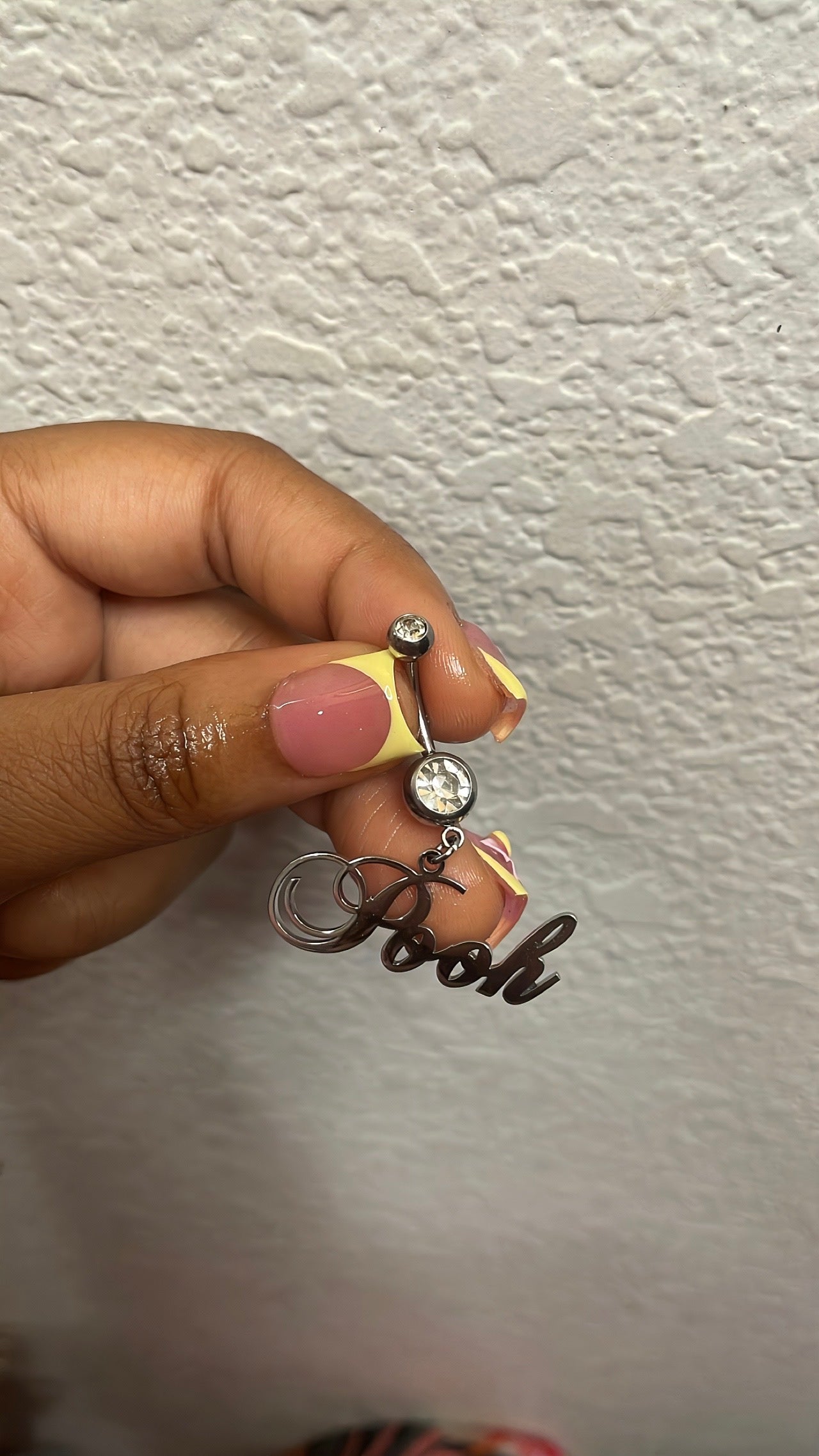 Custom Name Belly Ring (PRE ORDER)