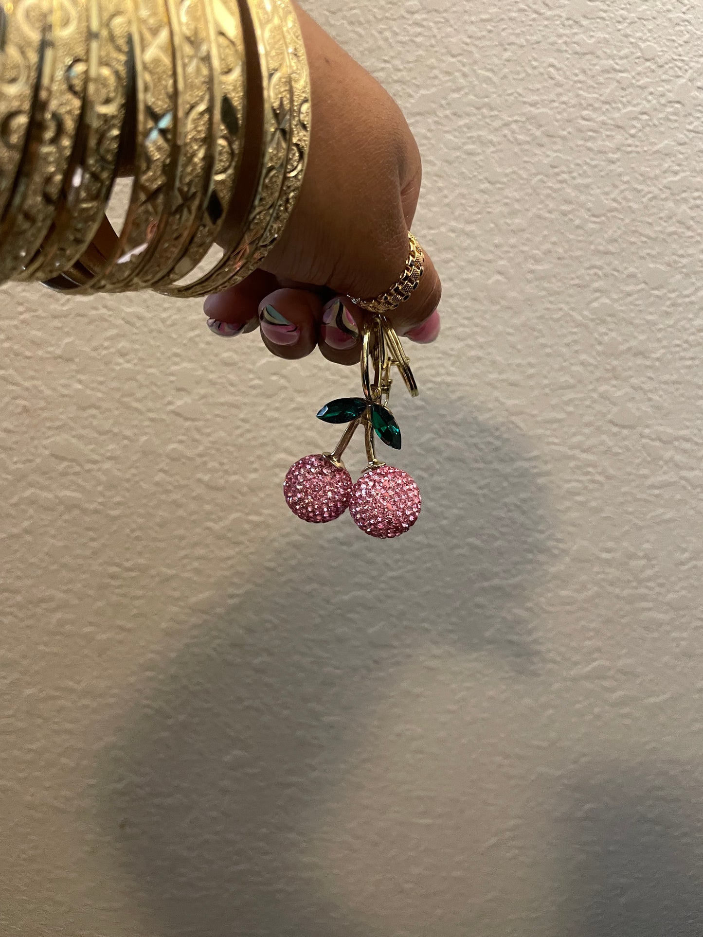 Pink Cherry Purse Accessory