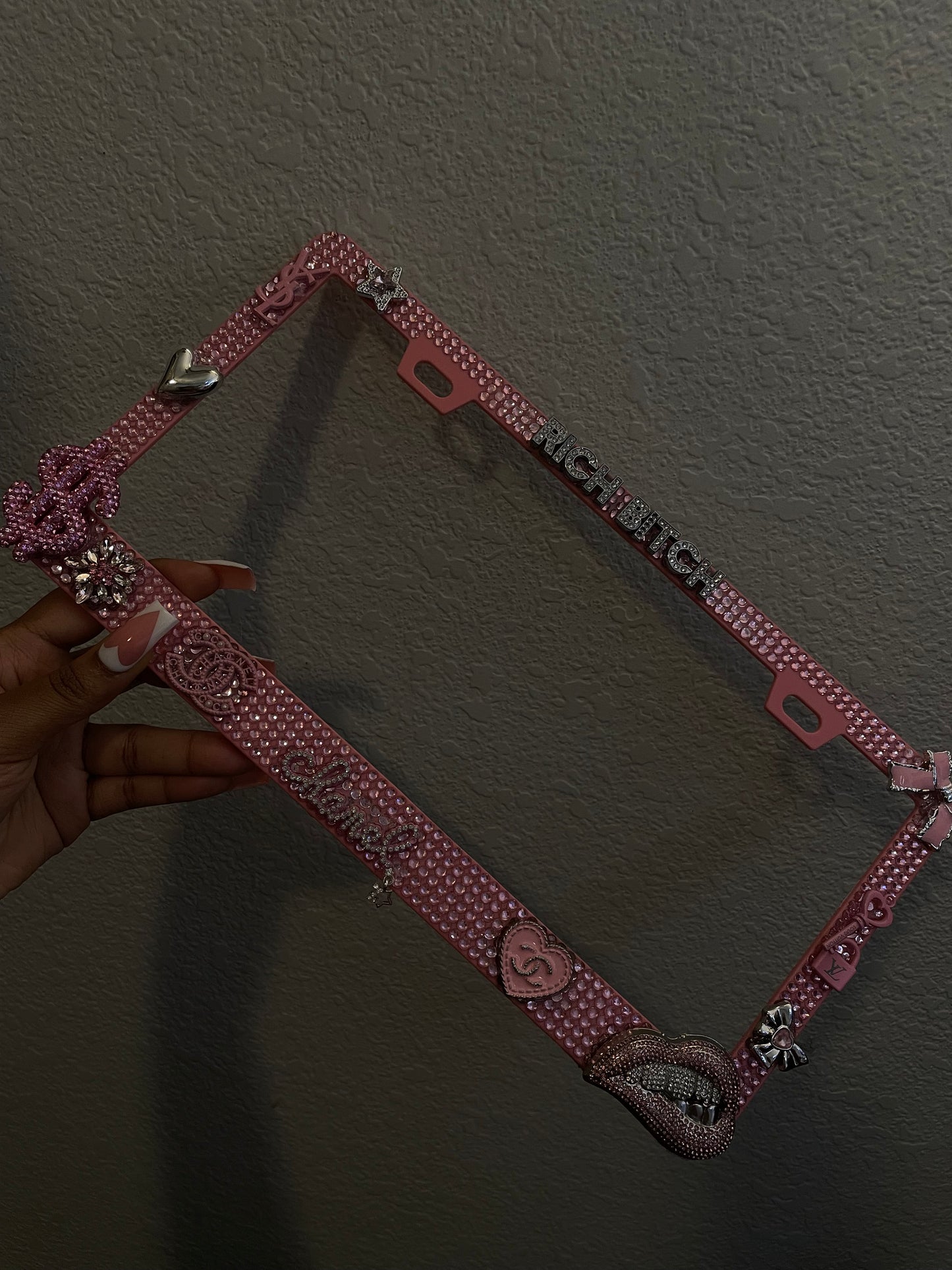 Rich B*tch License Cover