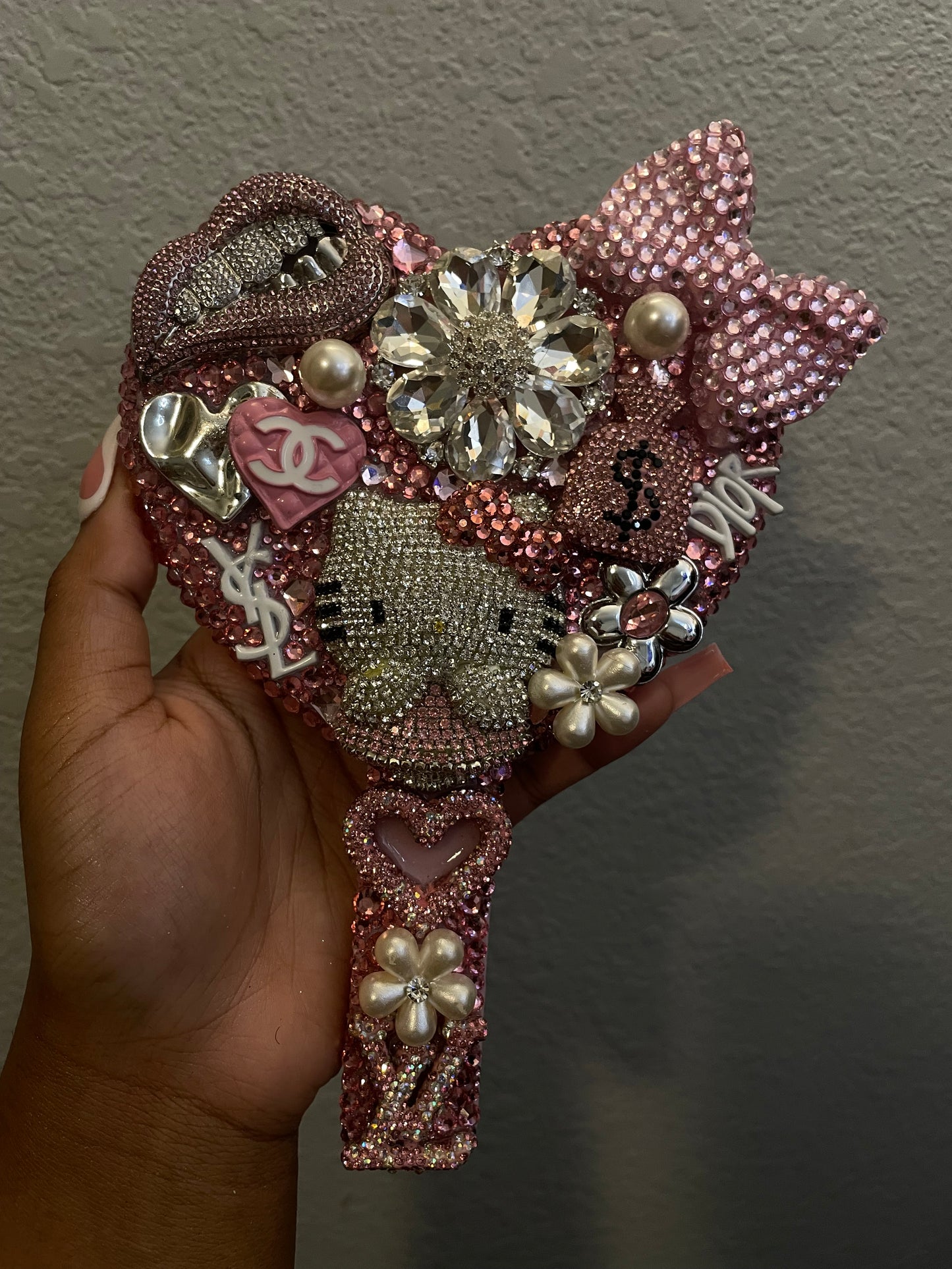 Pink Luxury Junk Mirror