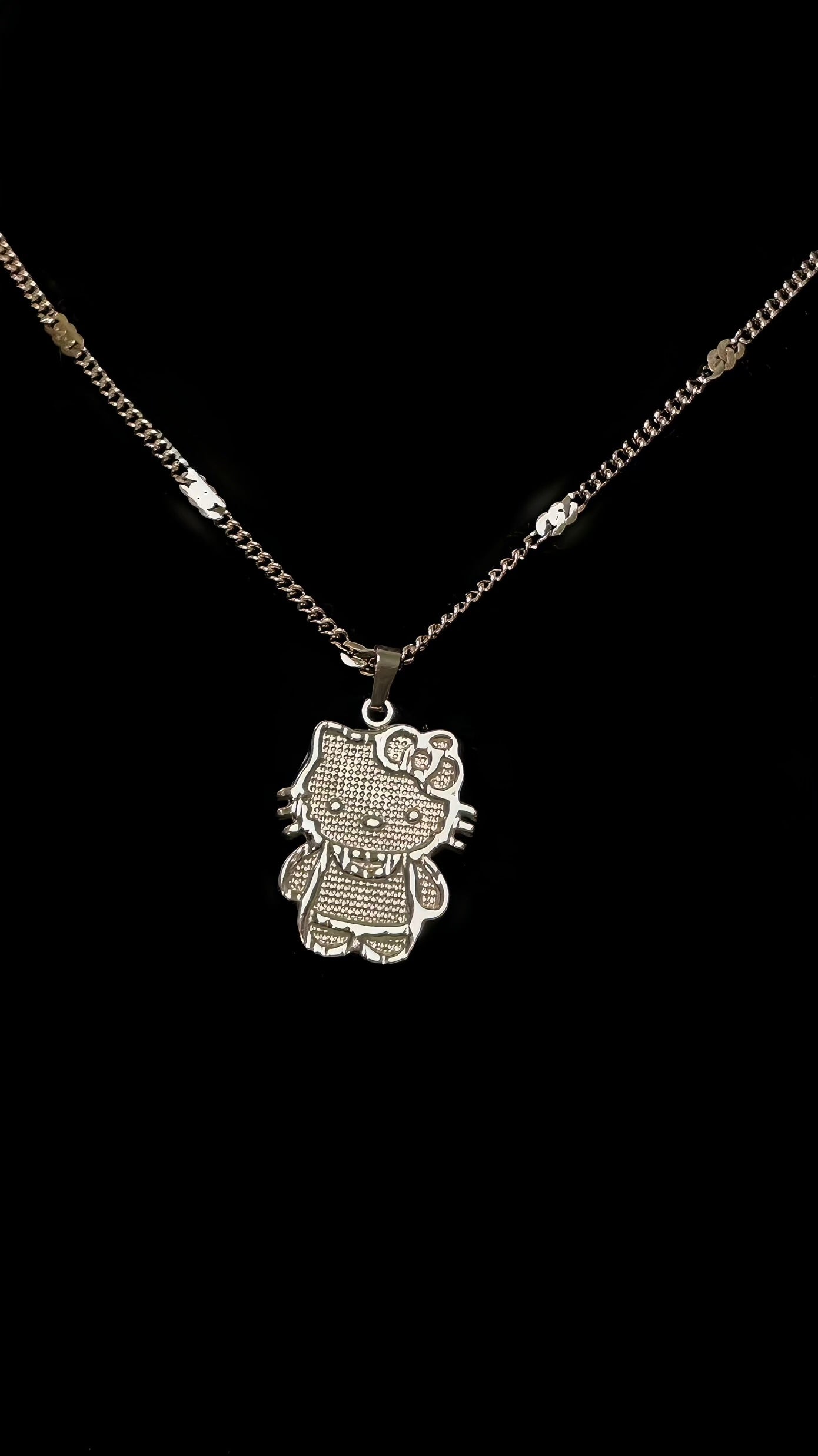 Silver HK Necklace