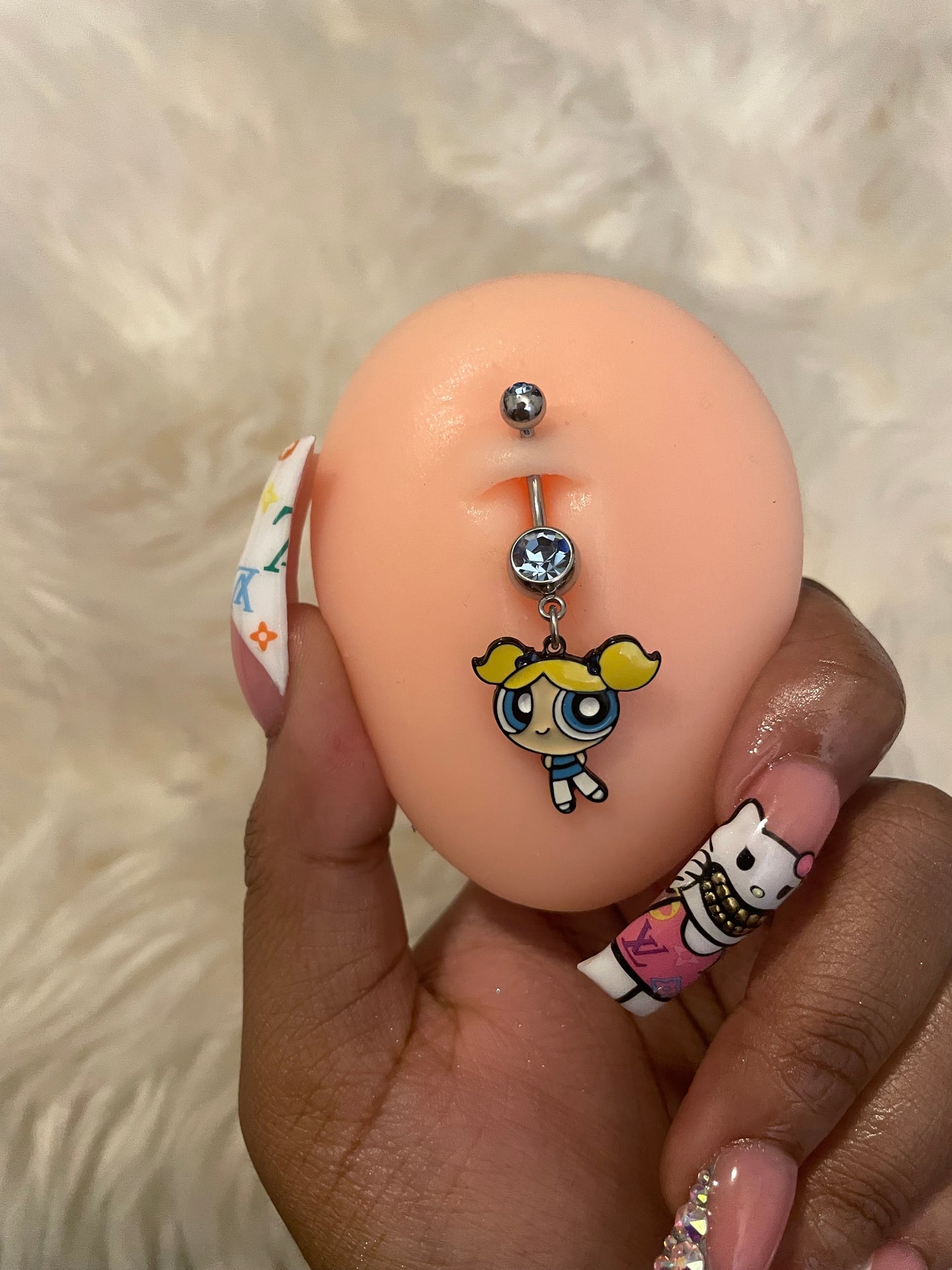 Cartoon Character Belly Ring