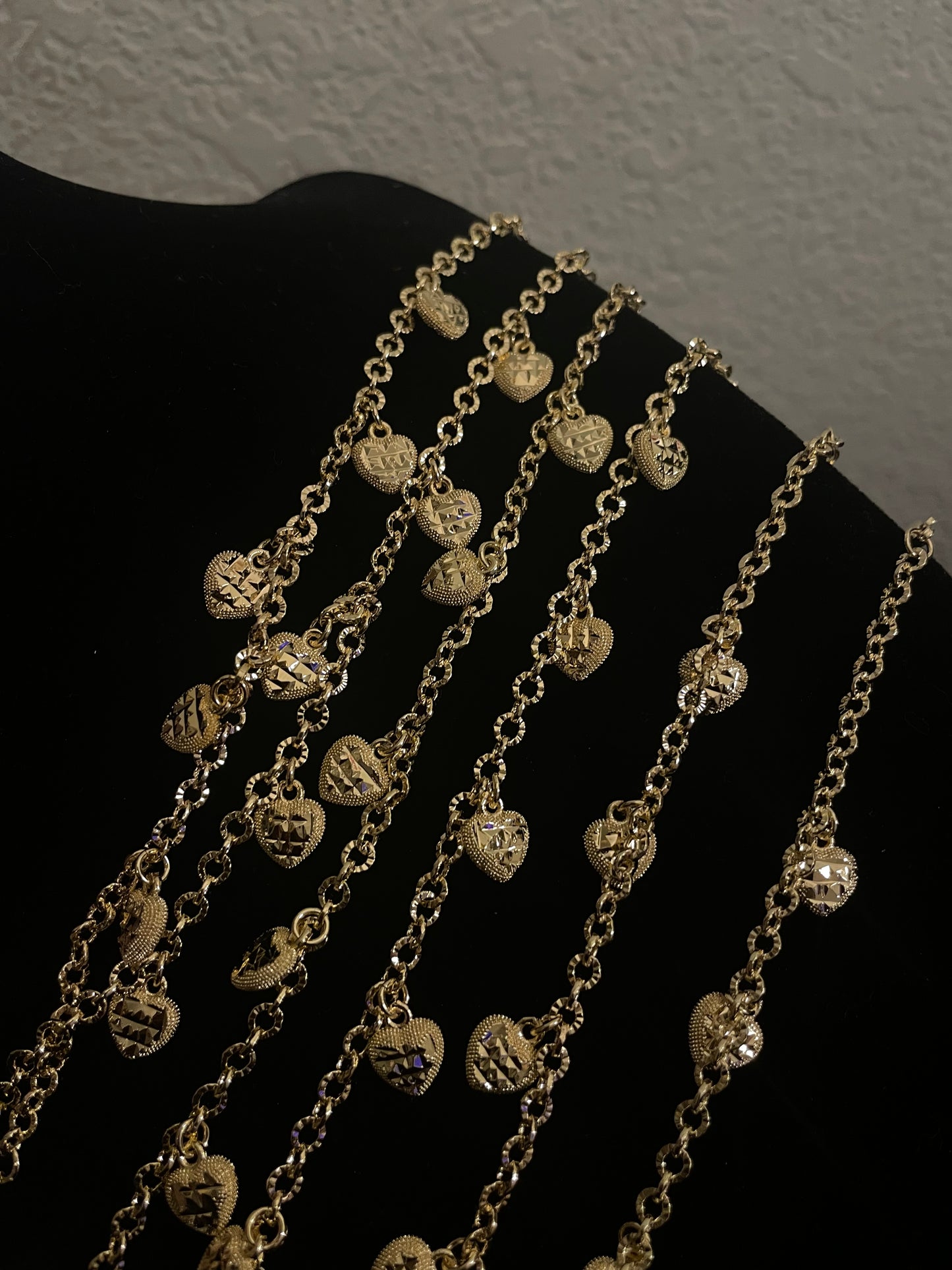 Dangling Heart Bracelet
