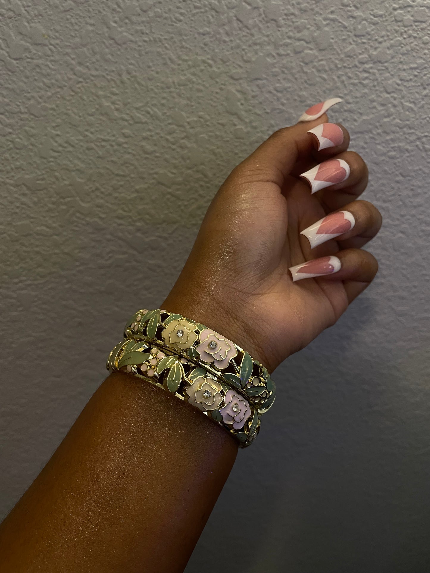 Pastel Floral Bangles