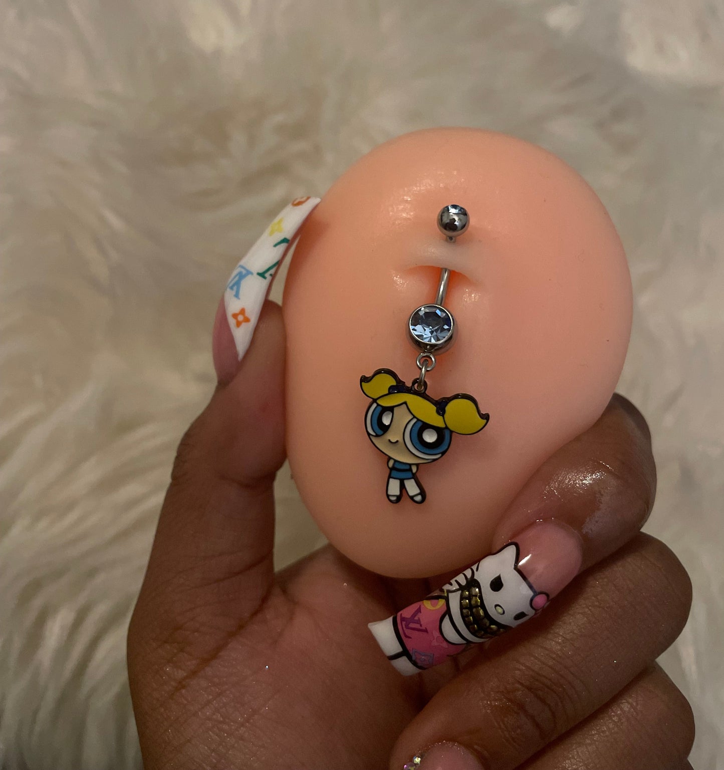 Cartoon Character Belly Ring