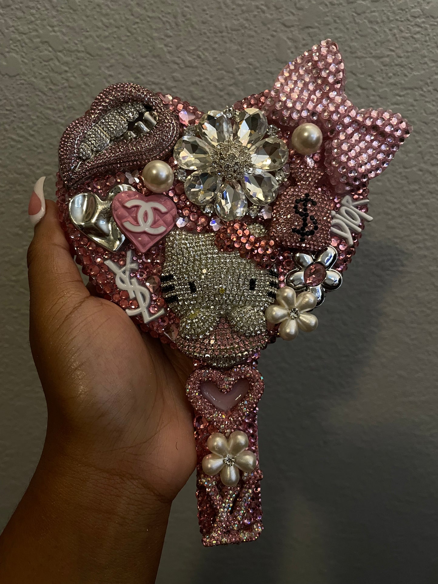 Pink Luxury Junk Mirror