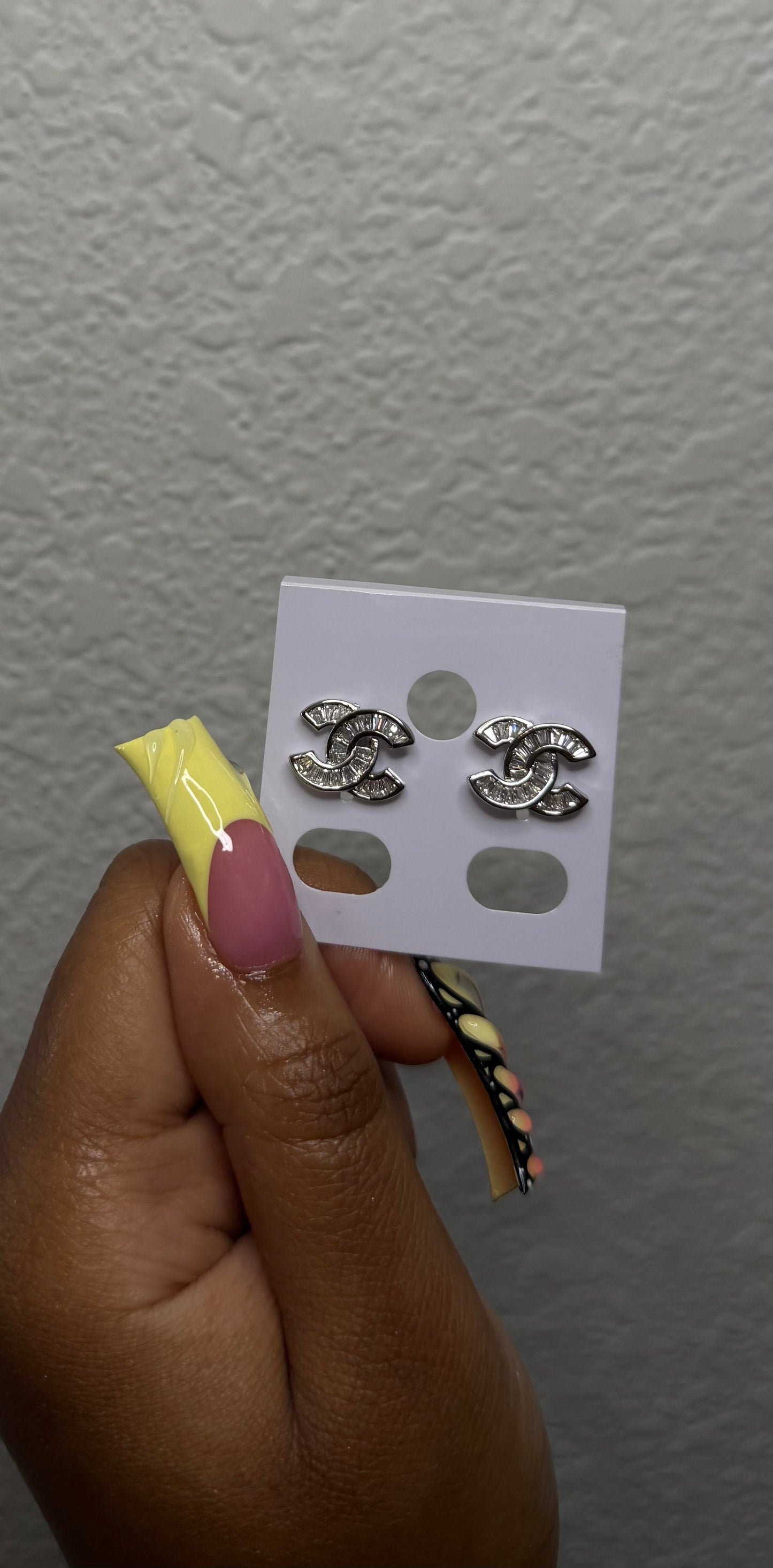 Baguette CC Earrings
