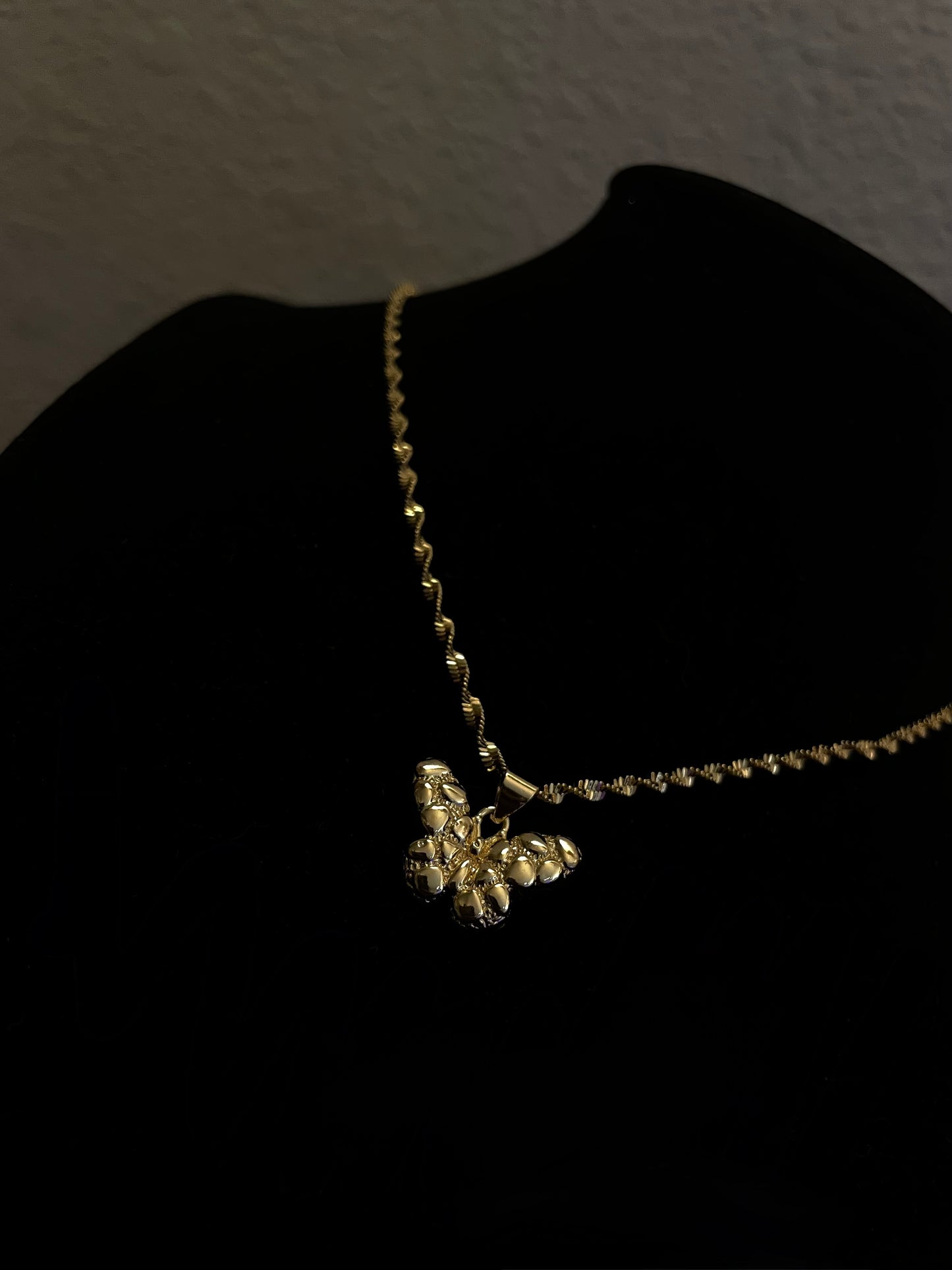Butterfly Nugget Necklace