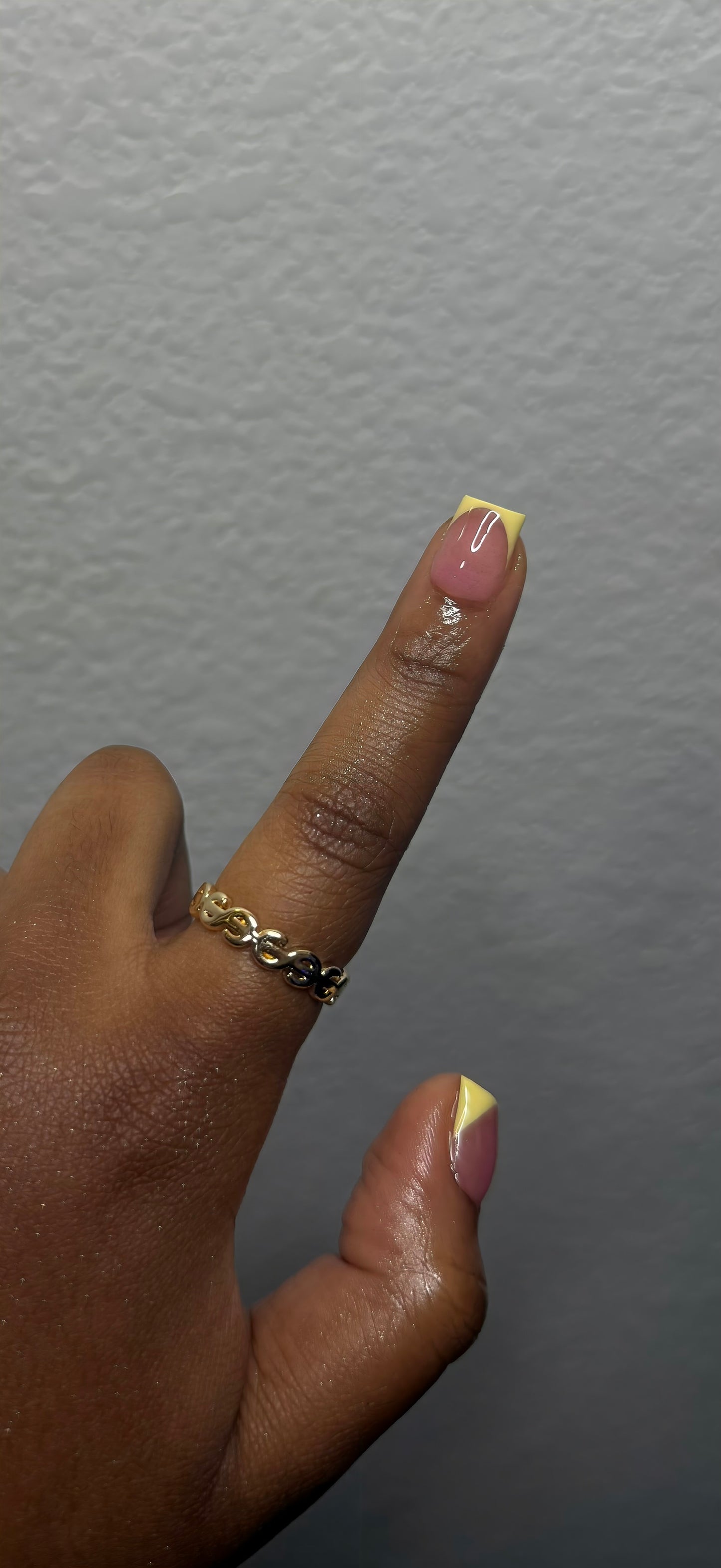 Dollar Sign Band Ring