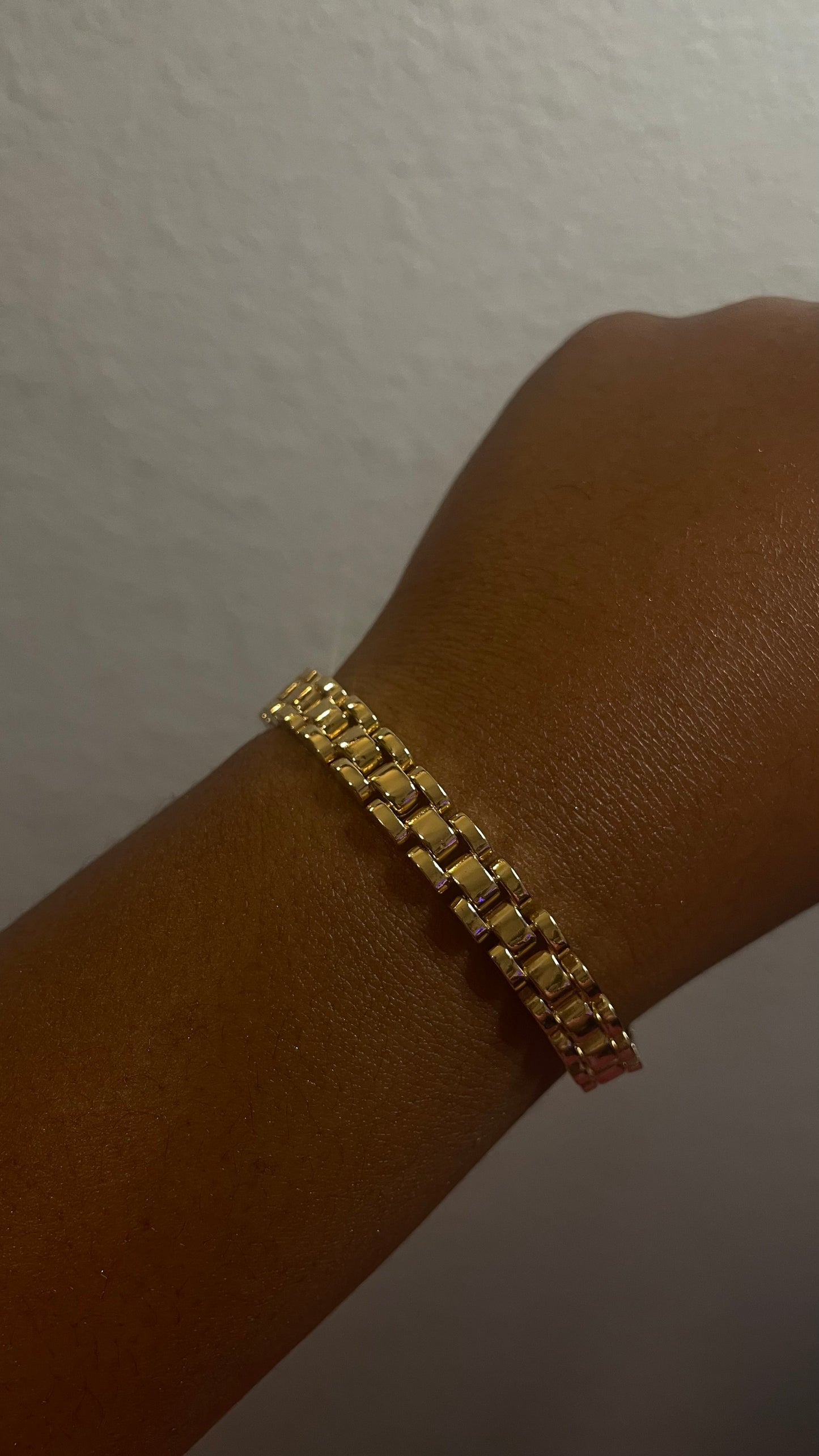 Golden Link Bracelet