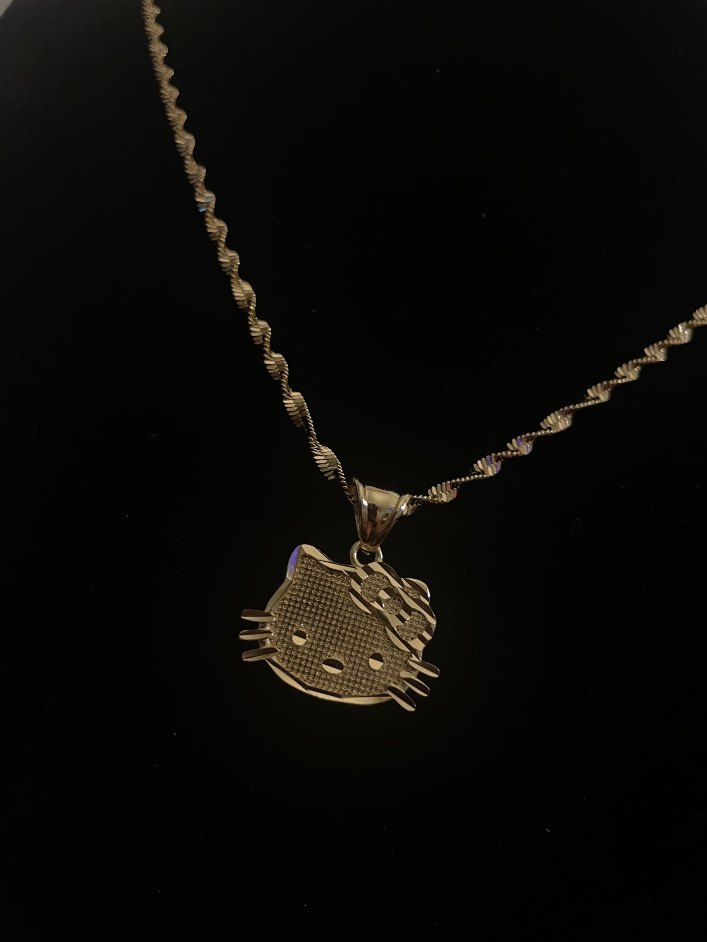 HK Face Necklace ￼