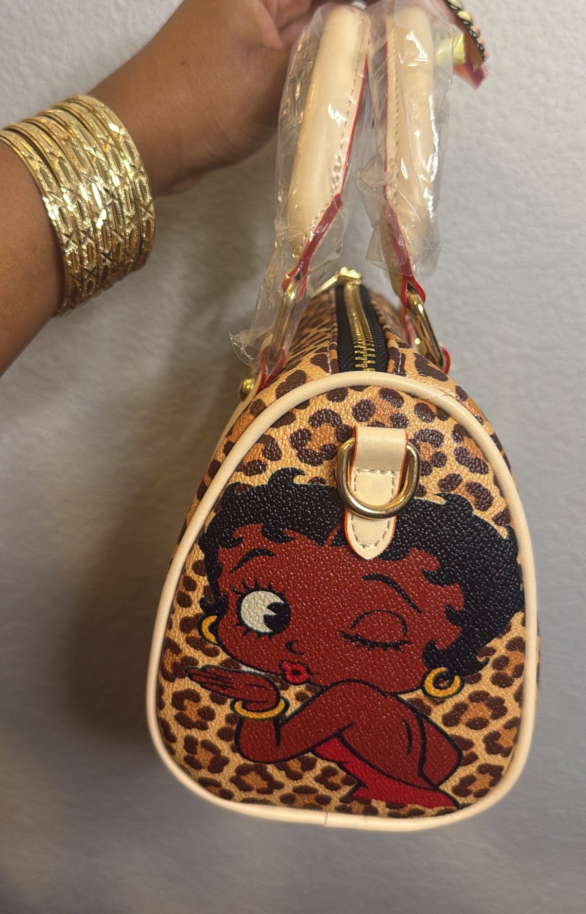BB Leopard Custom Purse (READY TO SHIP)
