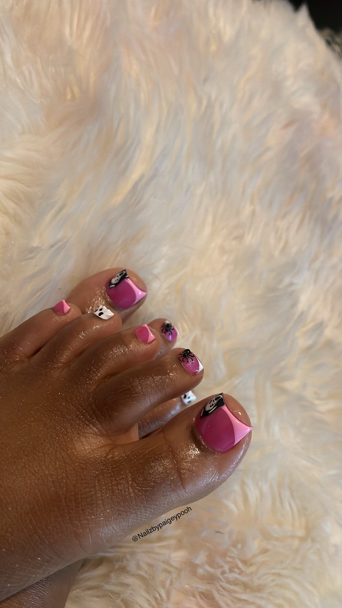 Pink Poison (Toenails)