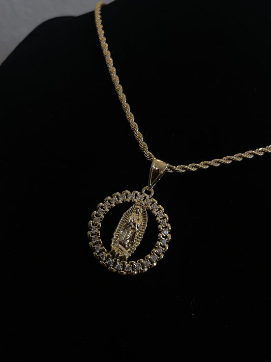 Virgin Mary Necklace