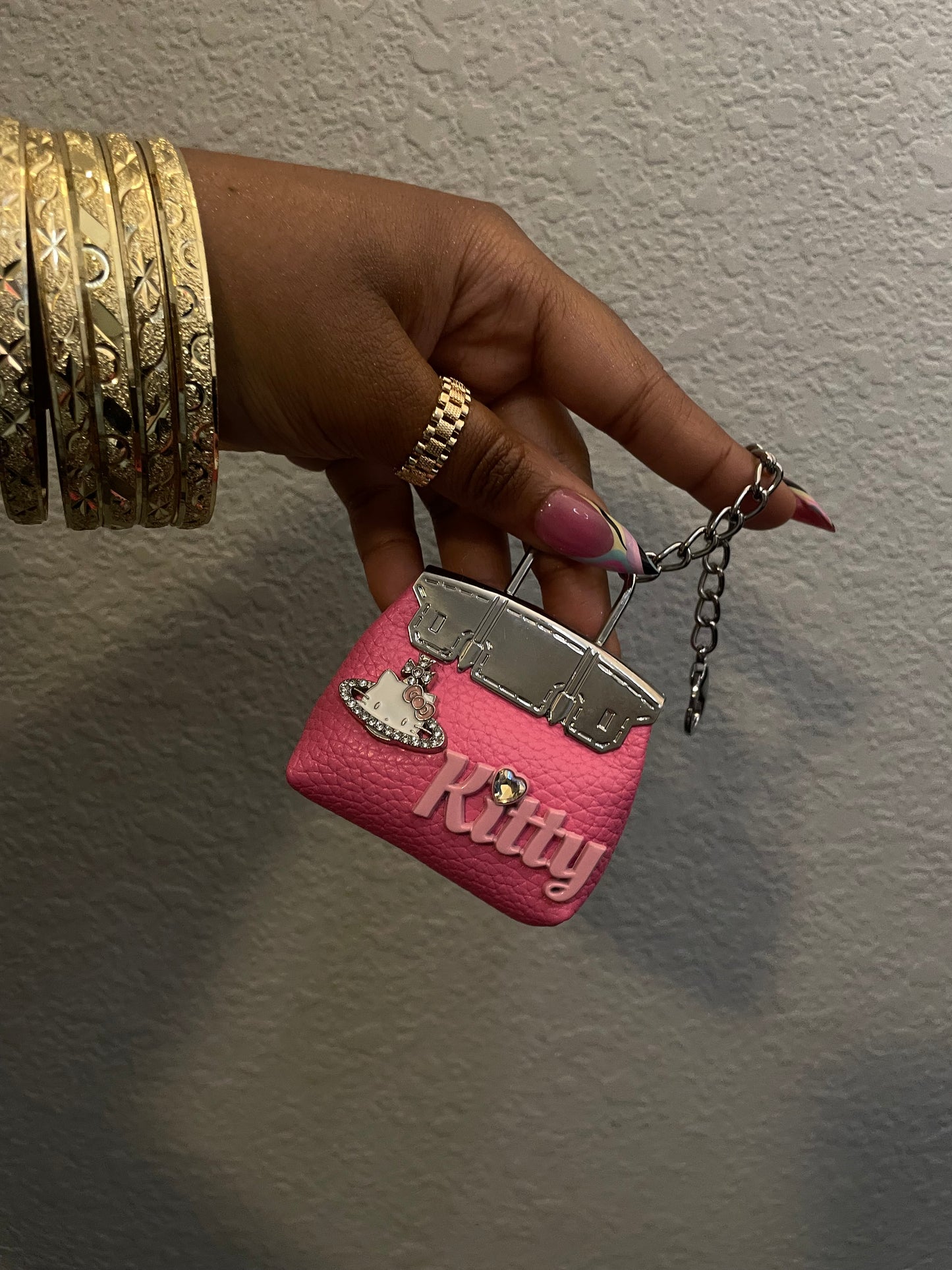 Pink Kitty Purse Accessory