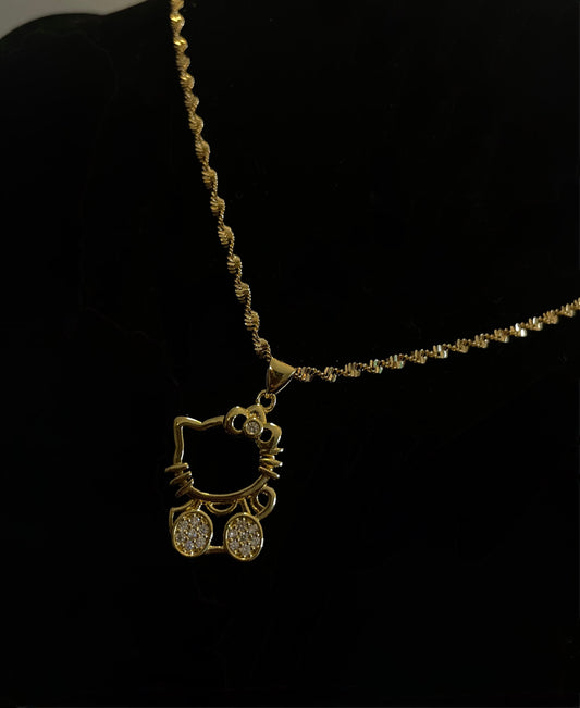 Cute kitty Necklace